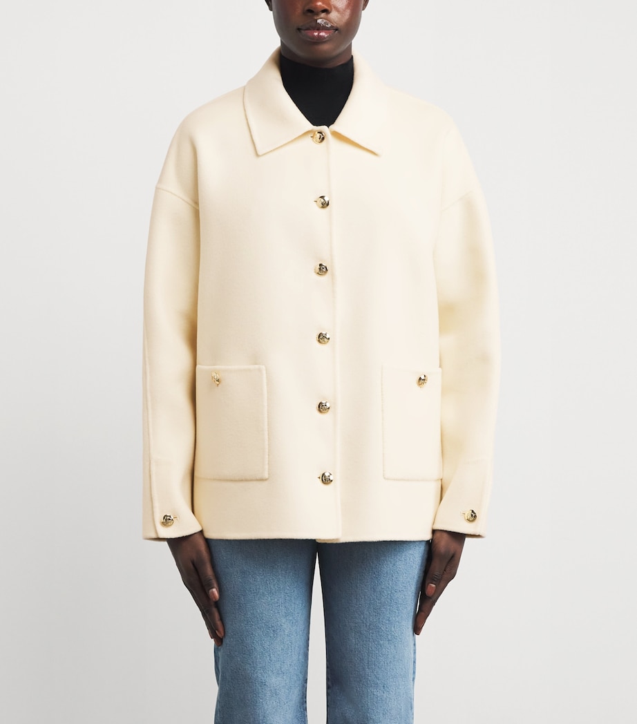 Wool-Cashmere Luca Jacket IVORY Image 3