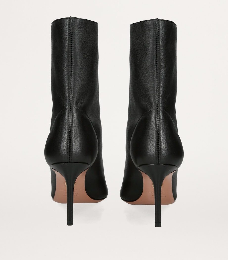 Leather Matignon Boots 75 BLACK Image 2