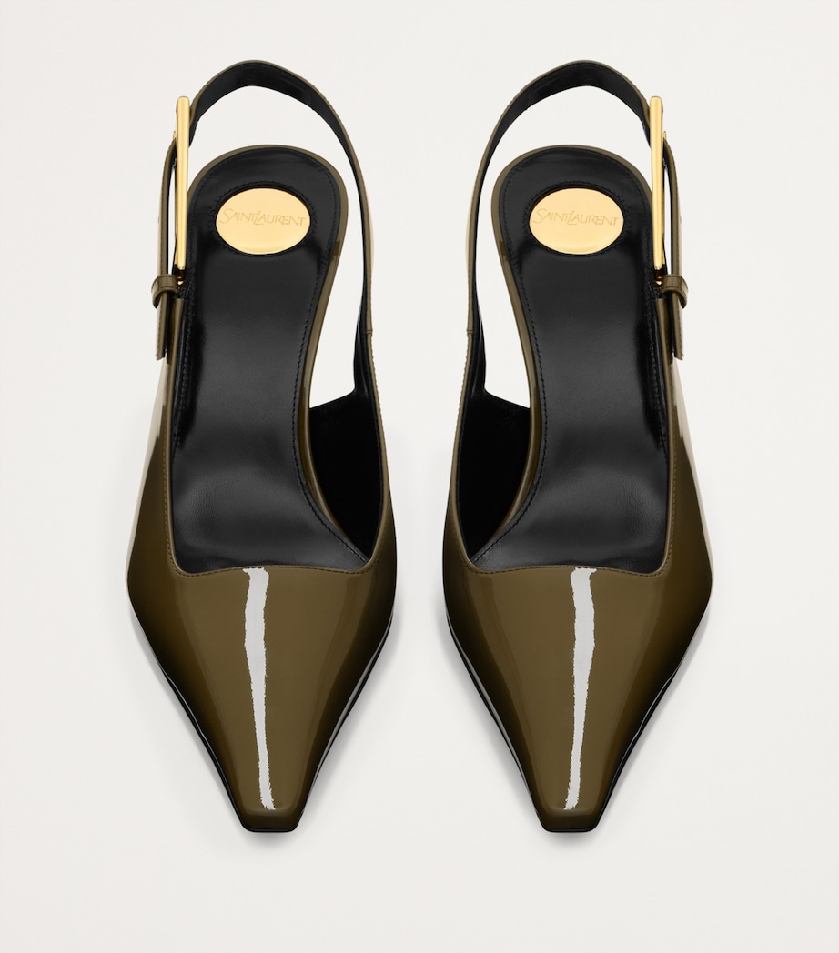 Leather Lee Slingback Pumps 75 3305 Image 2