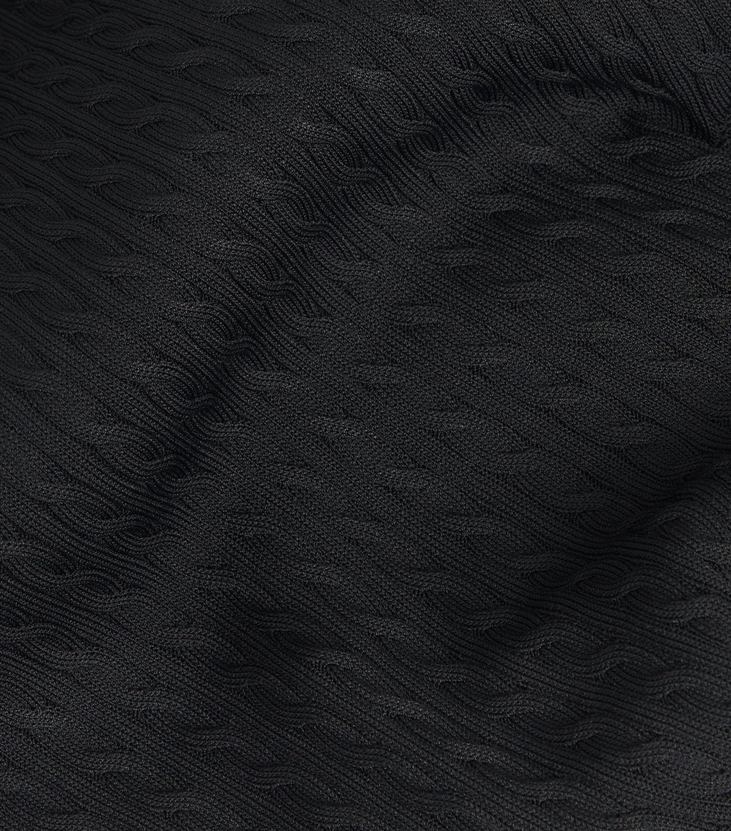 Cable-Knit Wide-Leg Trousers POLO BLACK Image 5