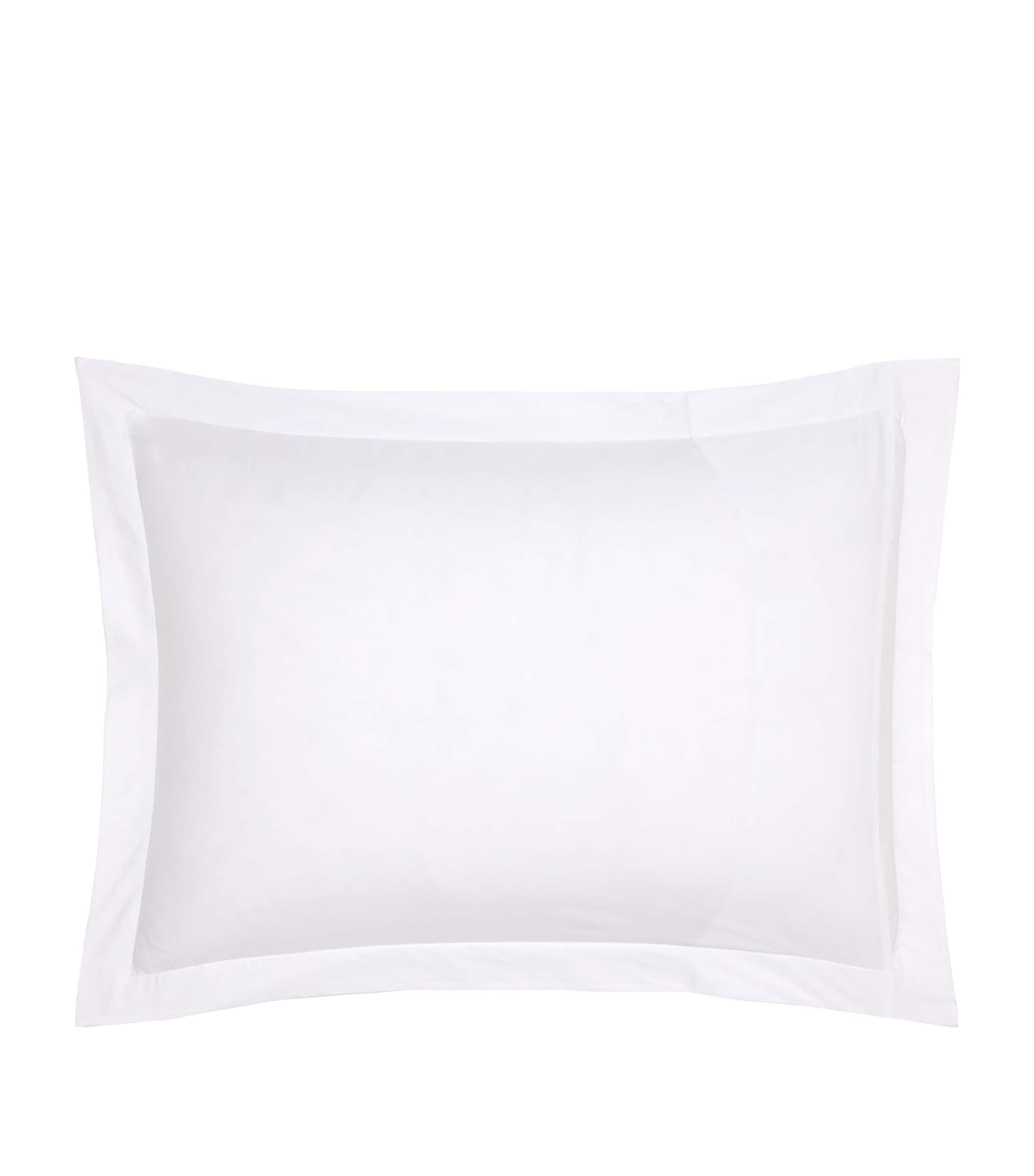 Festons King Oxford Pillowcase (54cm x 94cm) BLANC Image 3