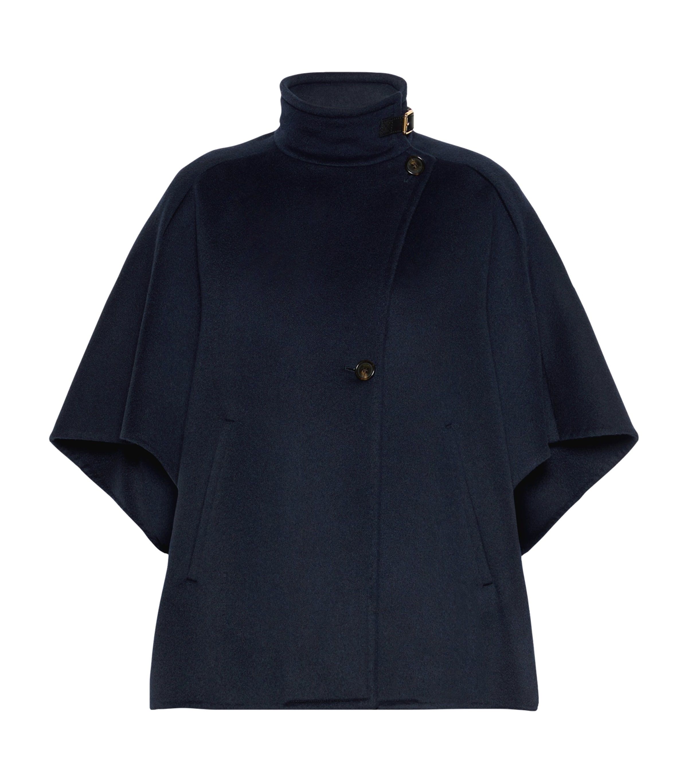 Max Mara Womens Cashmere Cape Midnightblue Image 1