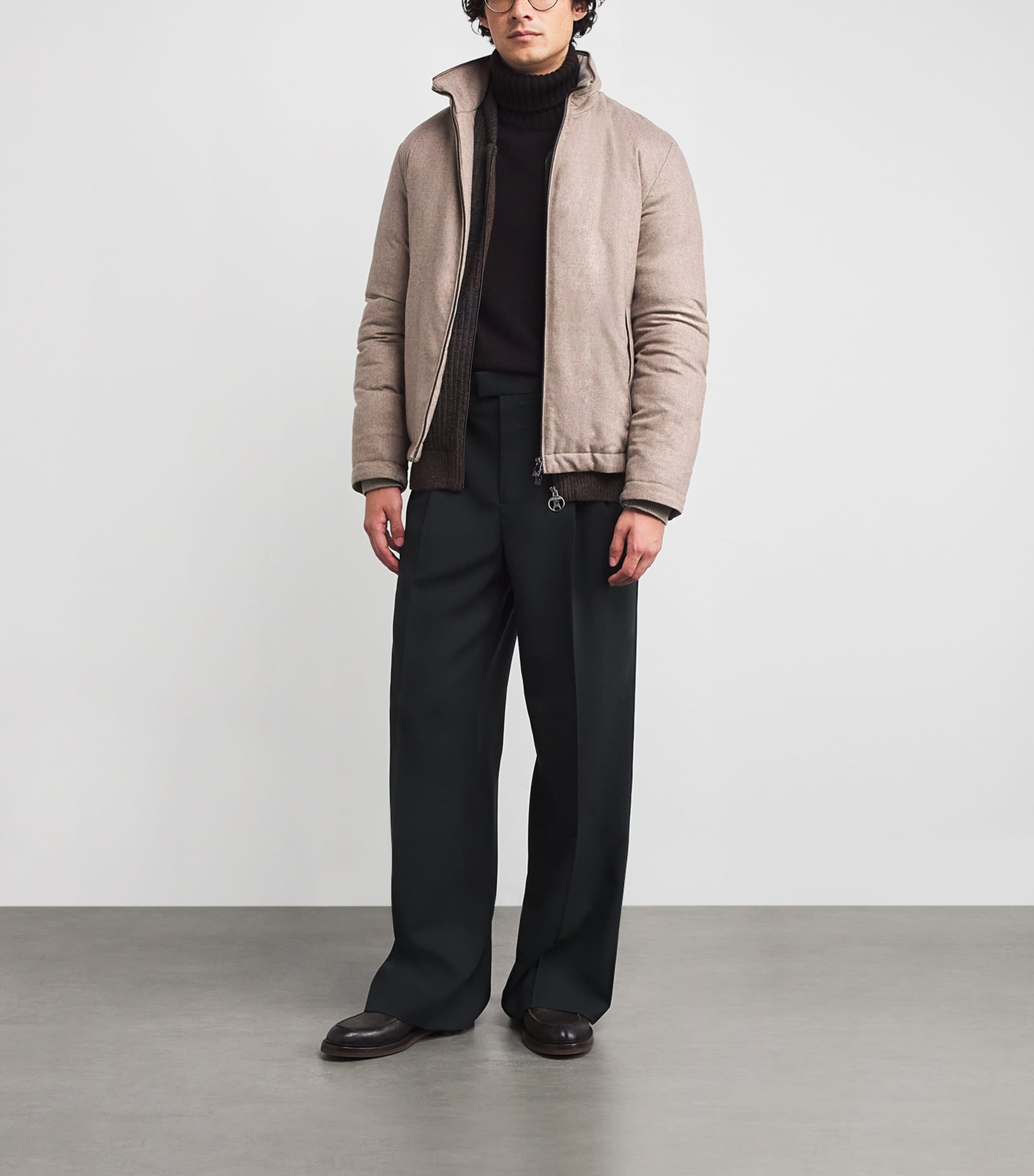 MicroCashmere Hybrid Field Jacket 029 NATURAL / BEIGE Image 2