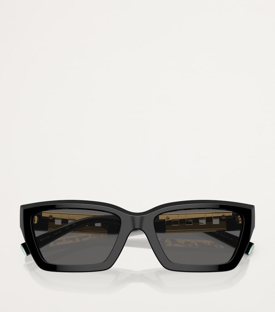 Acetate Rectangular Sunglasses 8001S4 Image 5