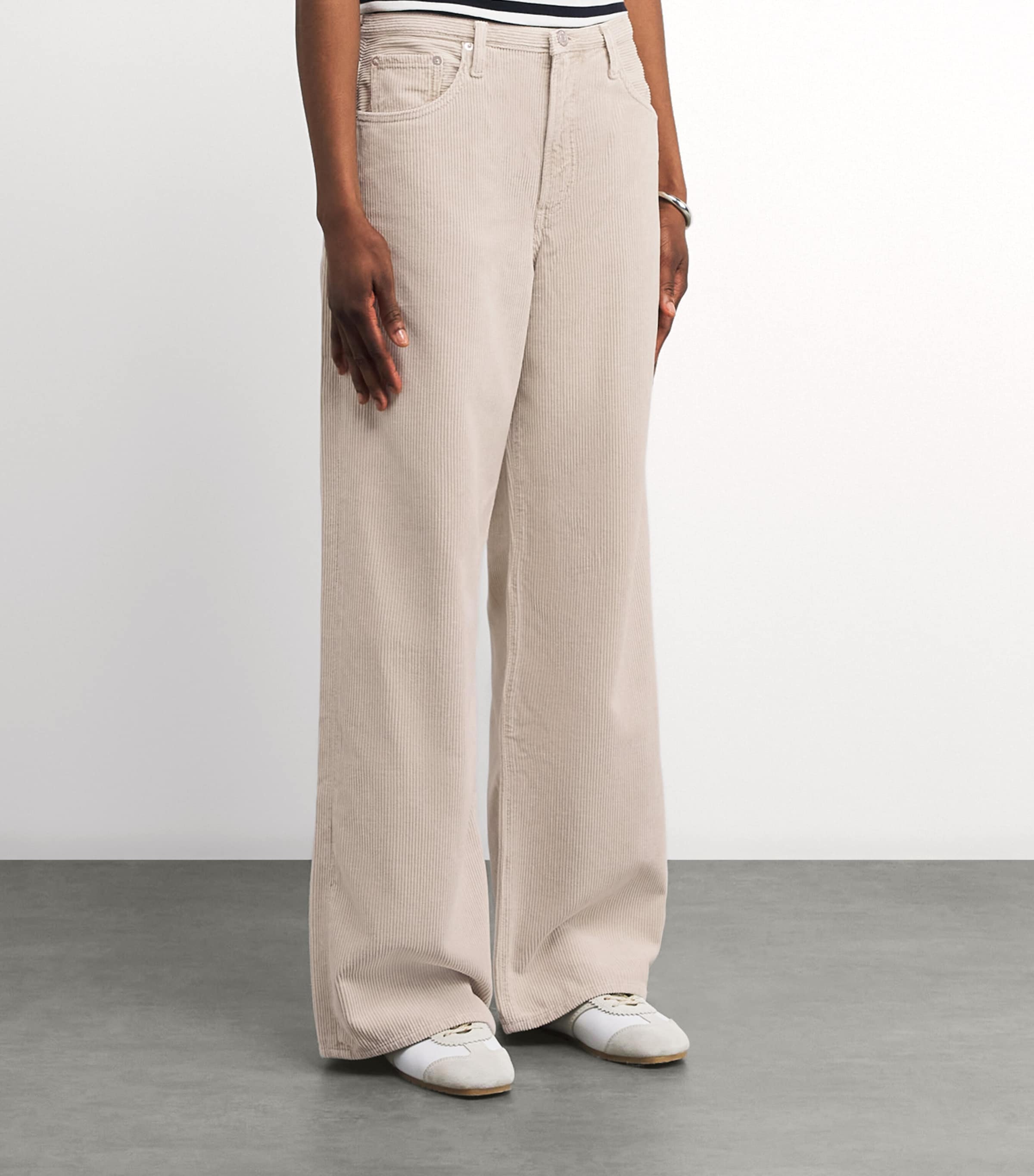 Corduroy Keira Wide-Leg Jeans RGRAS Image 3
