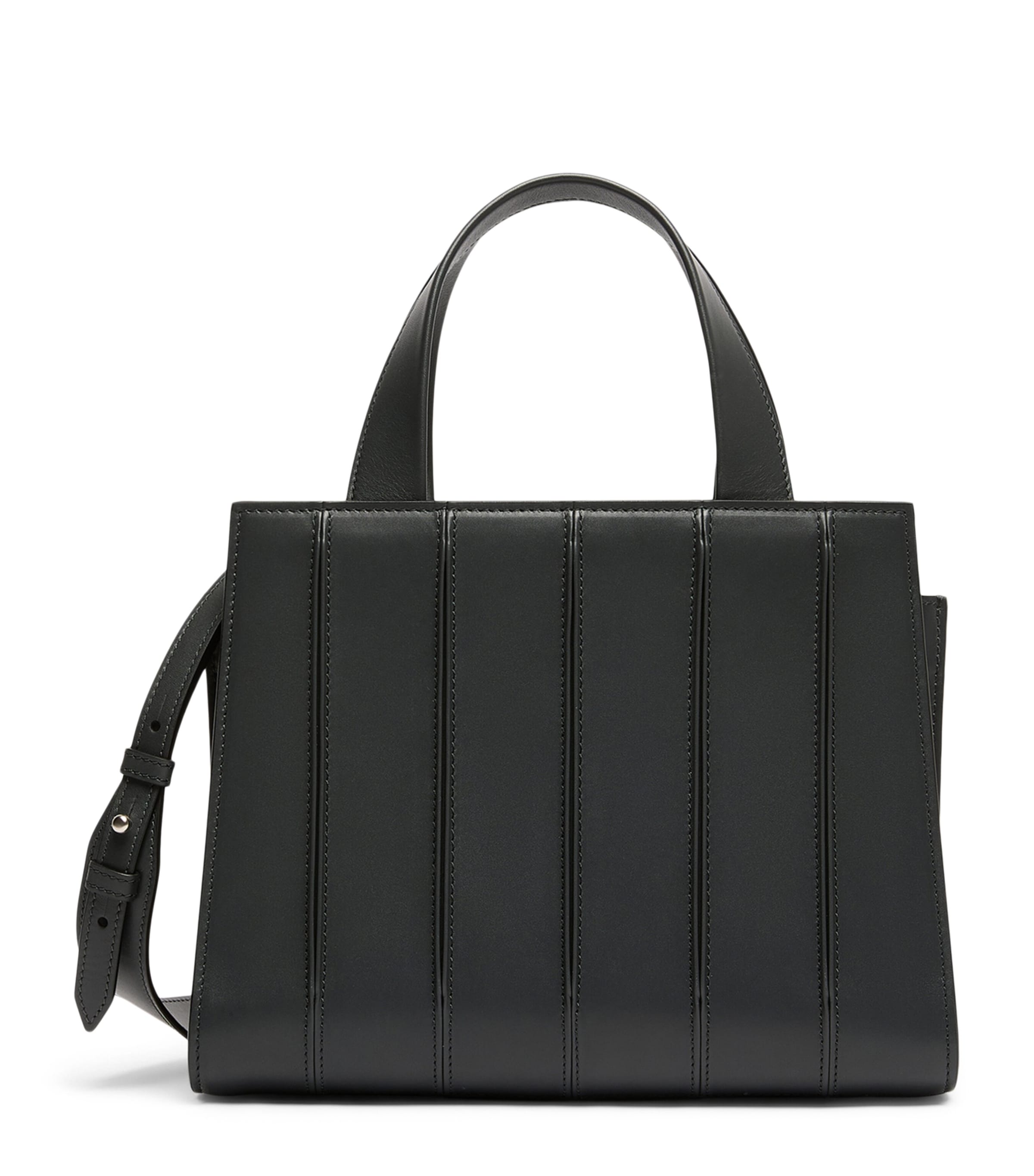Max Mara Womens Medium Whitney Top-Handle Bag Medium Grey Image 1