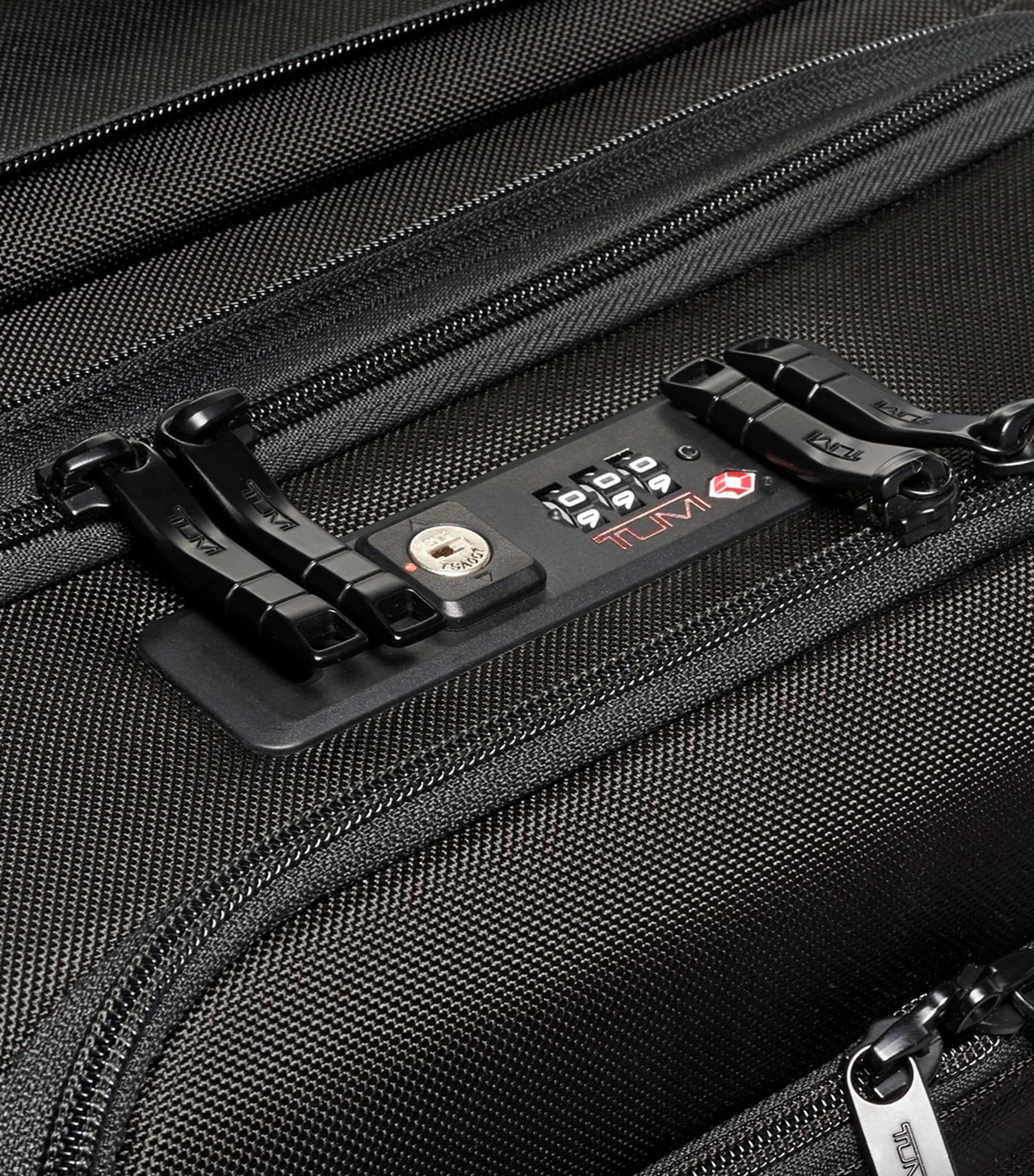 Alpha 3 Tall 4-Wheel Duffle Packing Case (86.5cm) BLACK Image 4