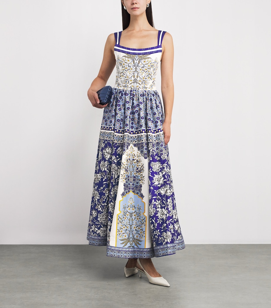 Stretch Cotton Guinevere Maxi Dress I458 - FOREVERMORE Image 2