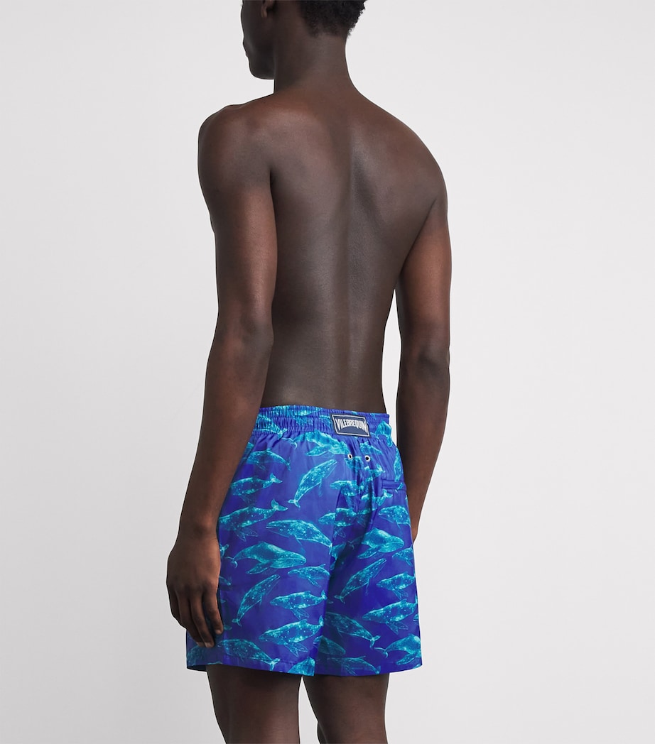 Vilebrequin Mens Whale Print Mahina Swim Shorts Versailles Image 4
