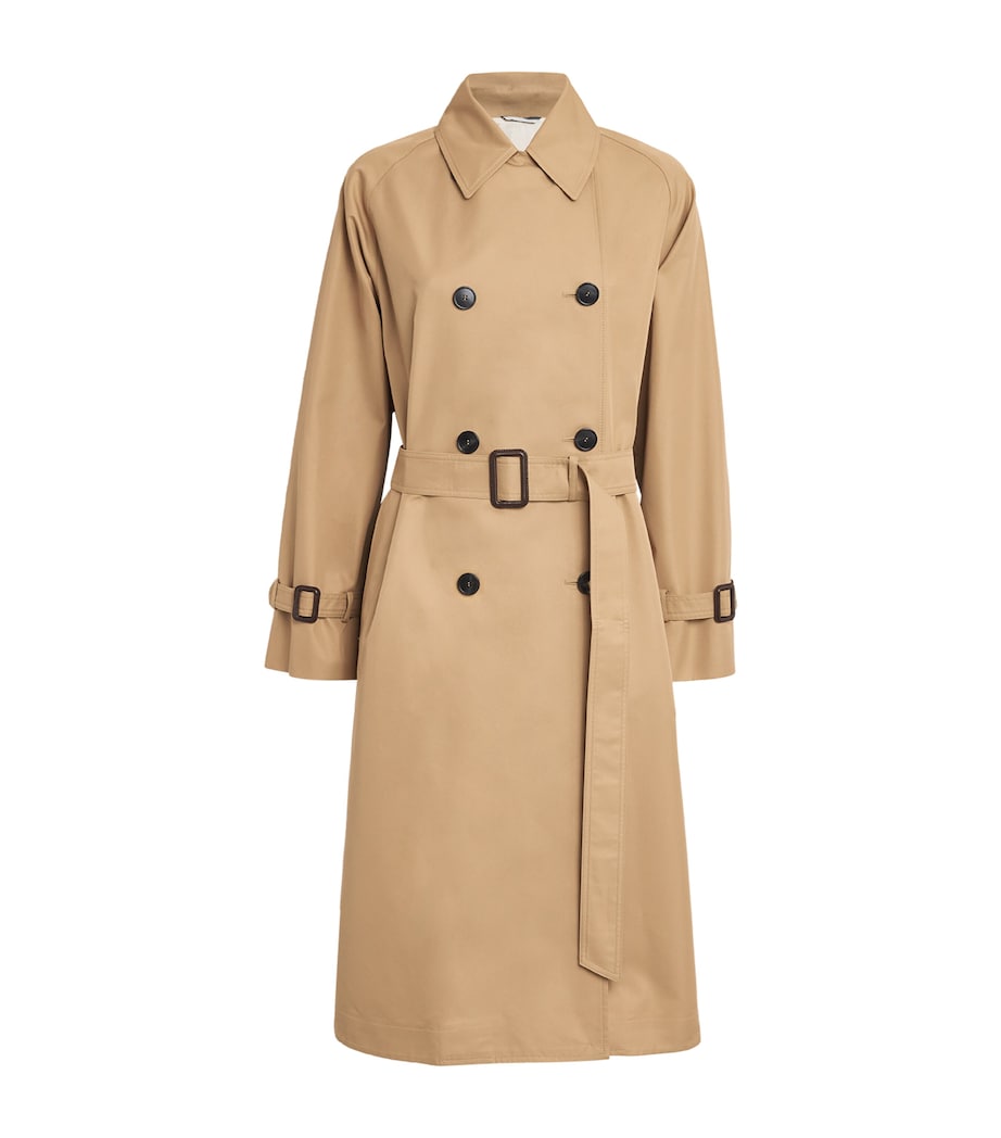 Gabardine Reversible Trench Coat BEIGE Image 1