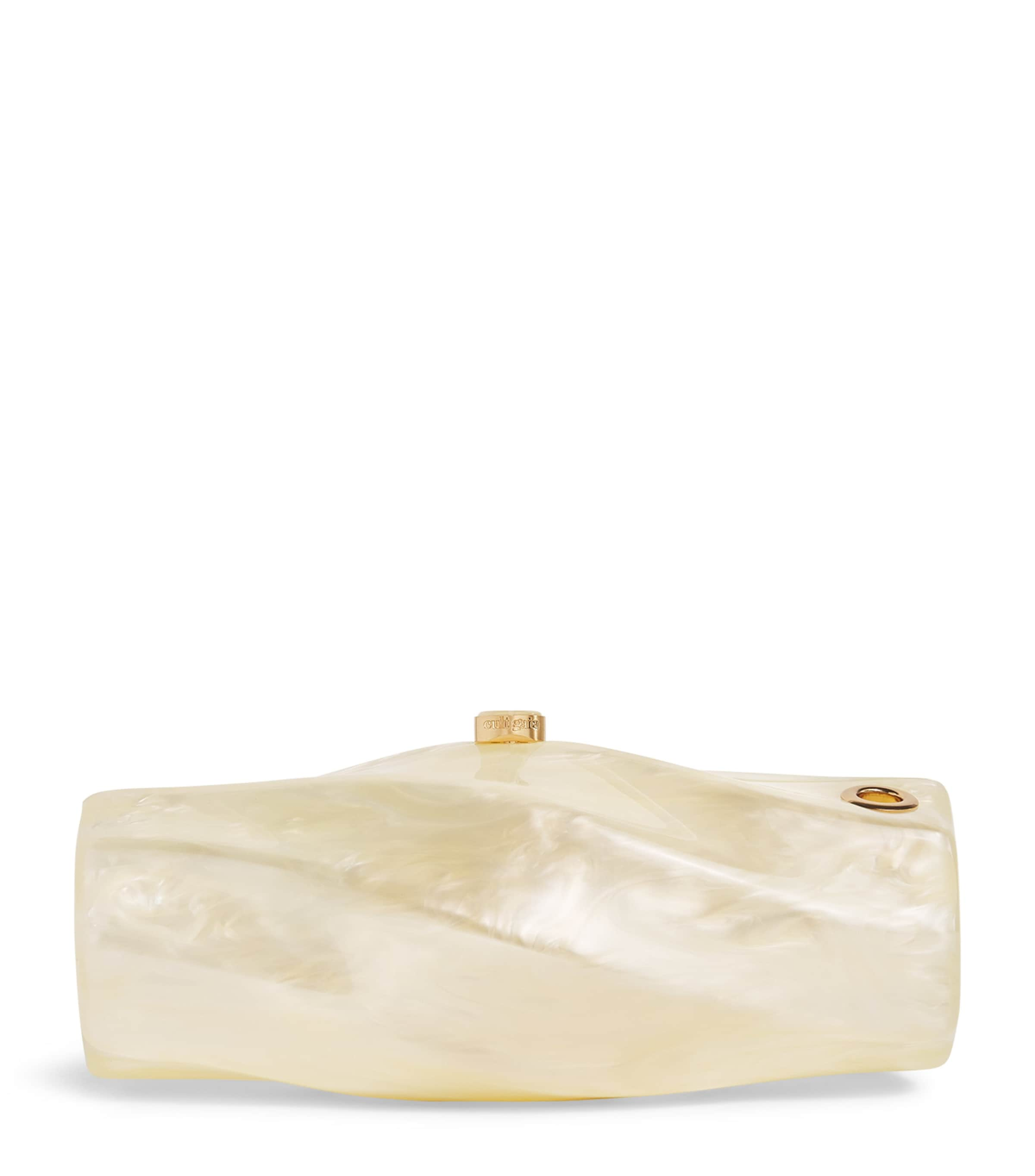 Cult Gaia Juliet Clutch Bag In Ivory