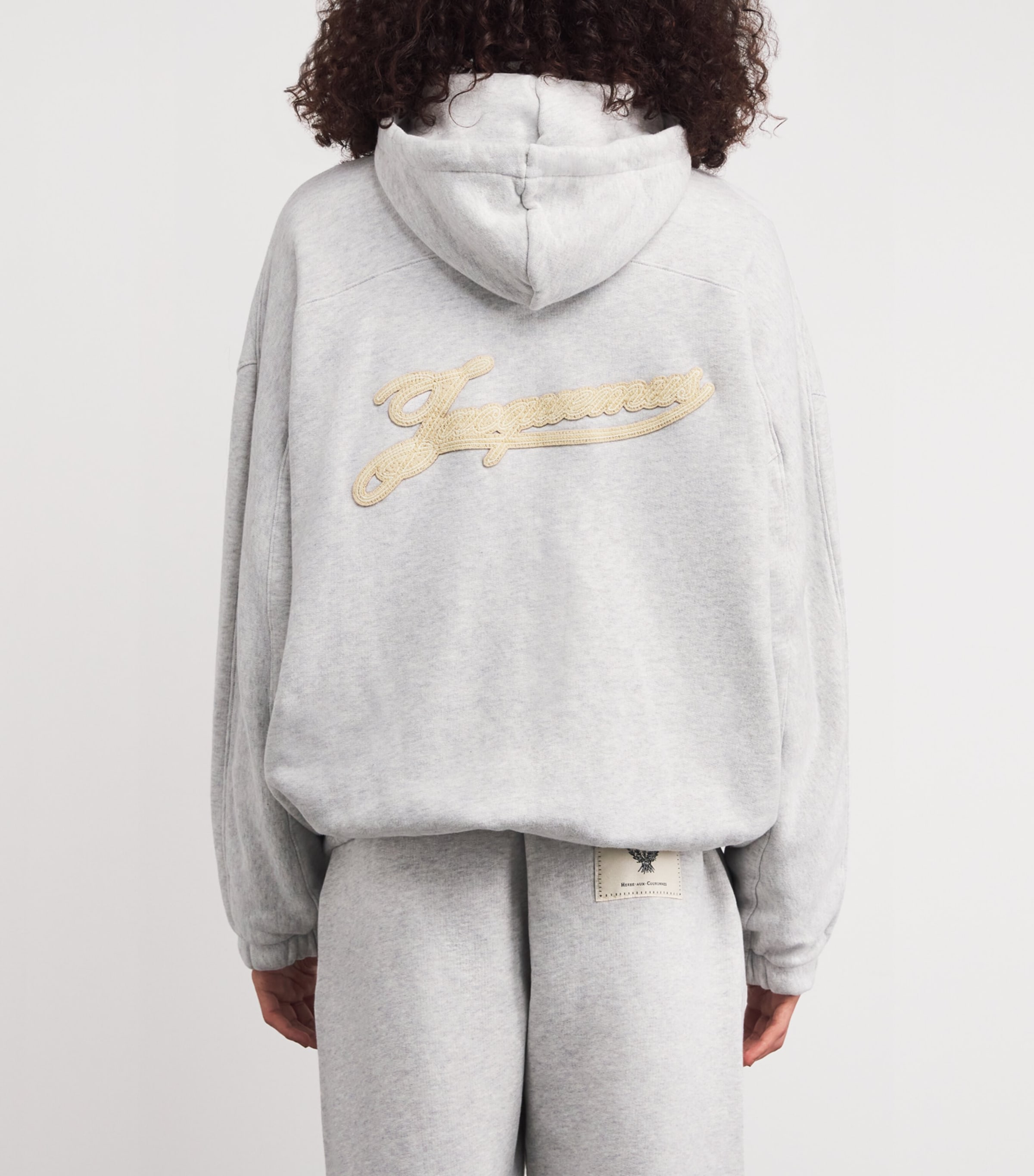 Cotton Torneo Hoodie 9CI RSEMARY LABL GRY Image 4