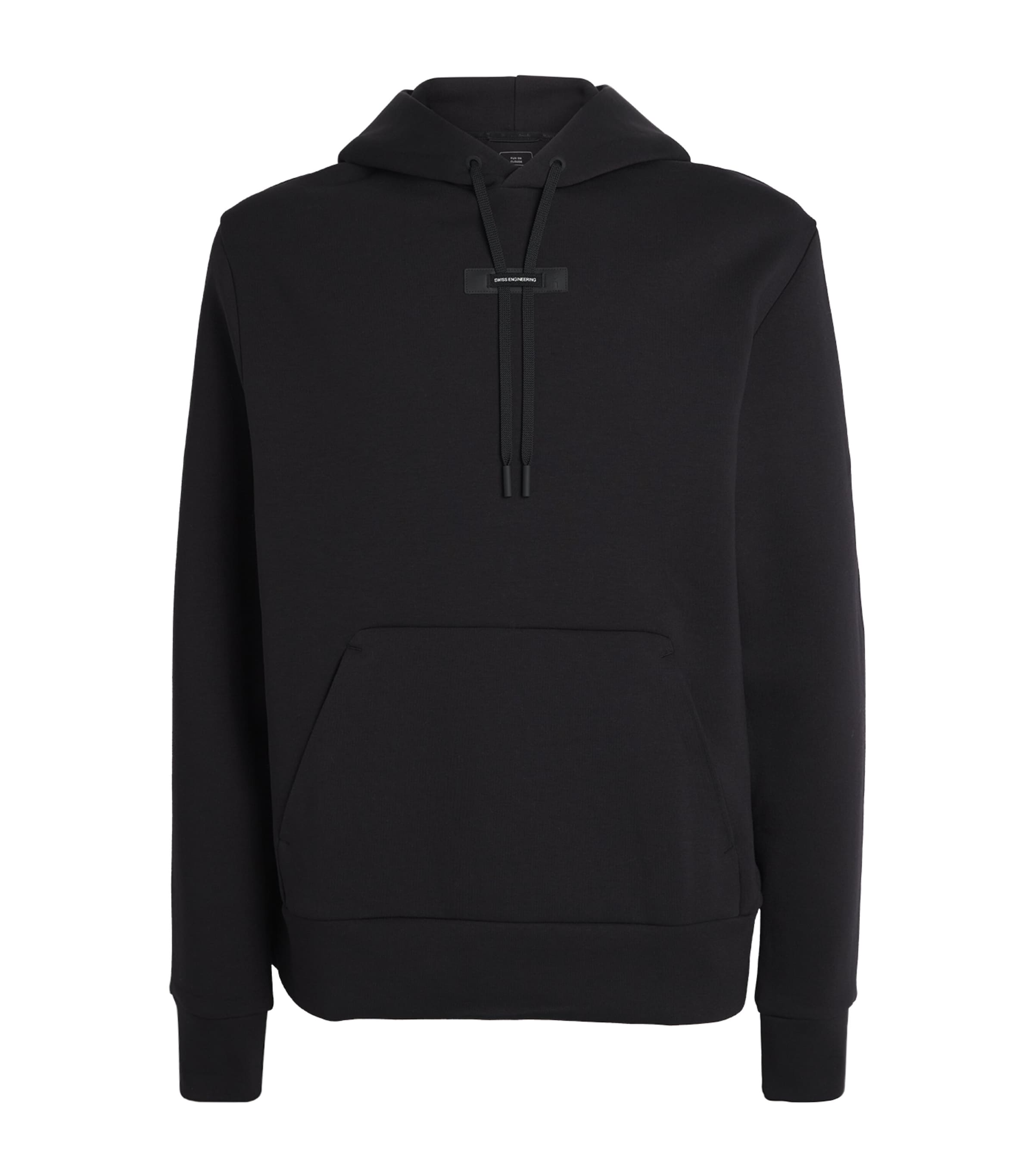 【21AW☆国内正規品】HOODIE FOCUS / BLACK On Black Cotton-Blend Focus Tech Hoodie | Harrods UK