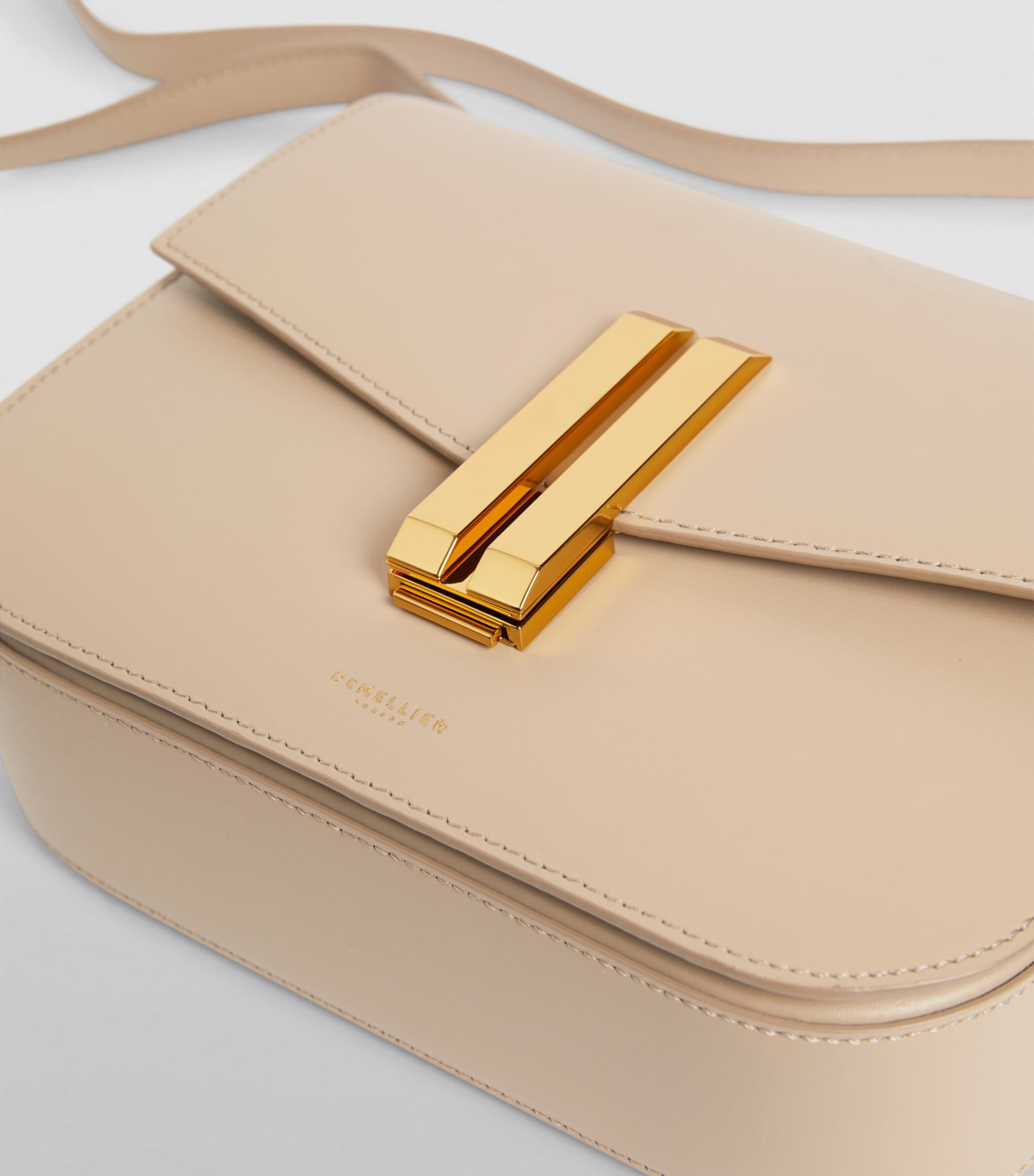 Demellier Leather Vancouver Cross-Body Bag | Harrods US