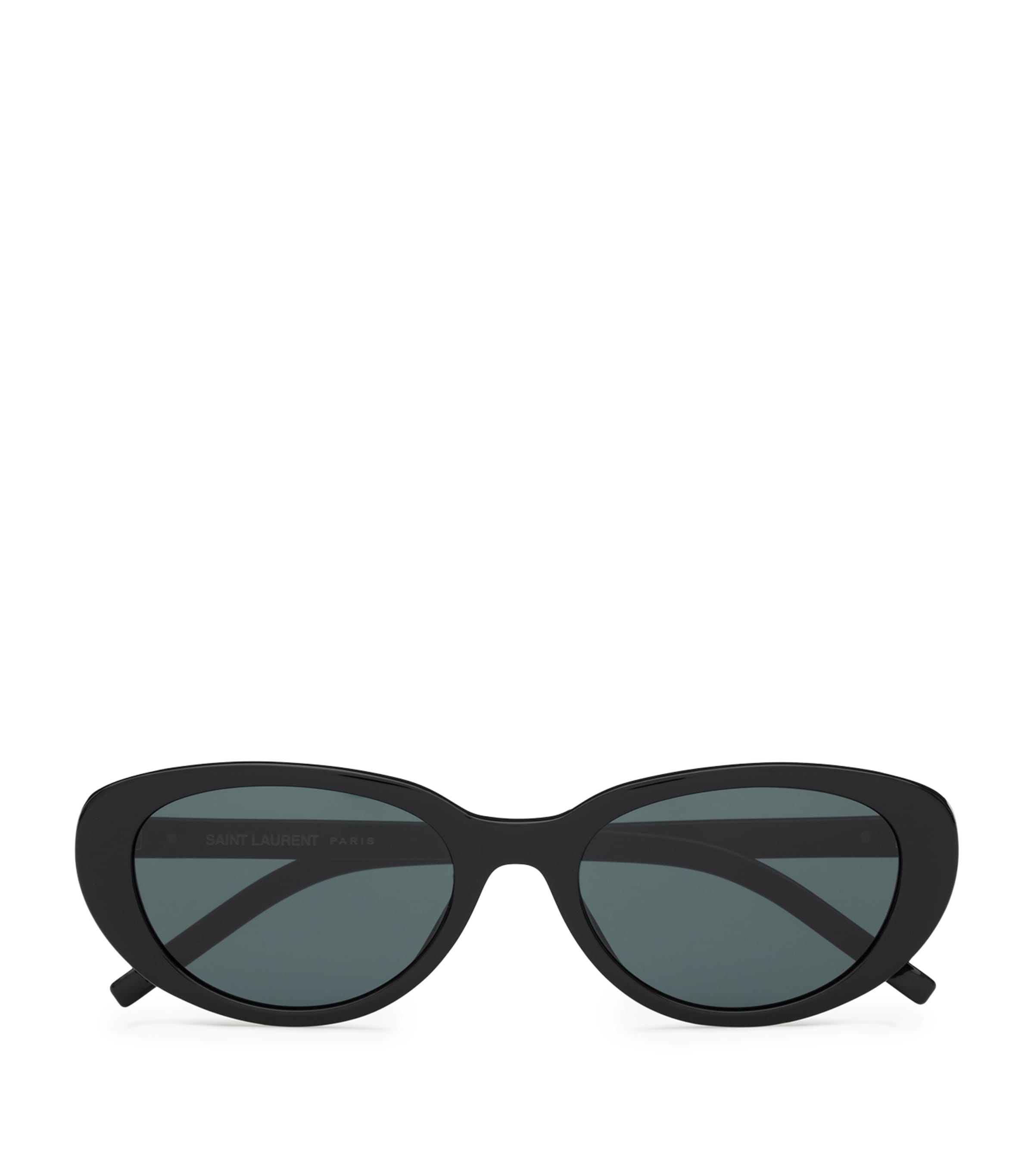 Saint Laurent Acetate Sl M154 Sunglasses In Green