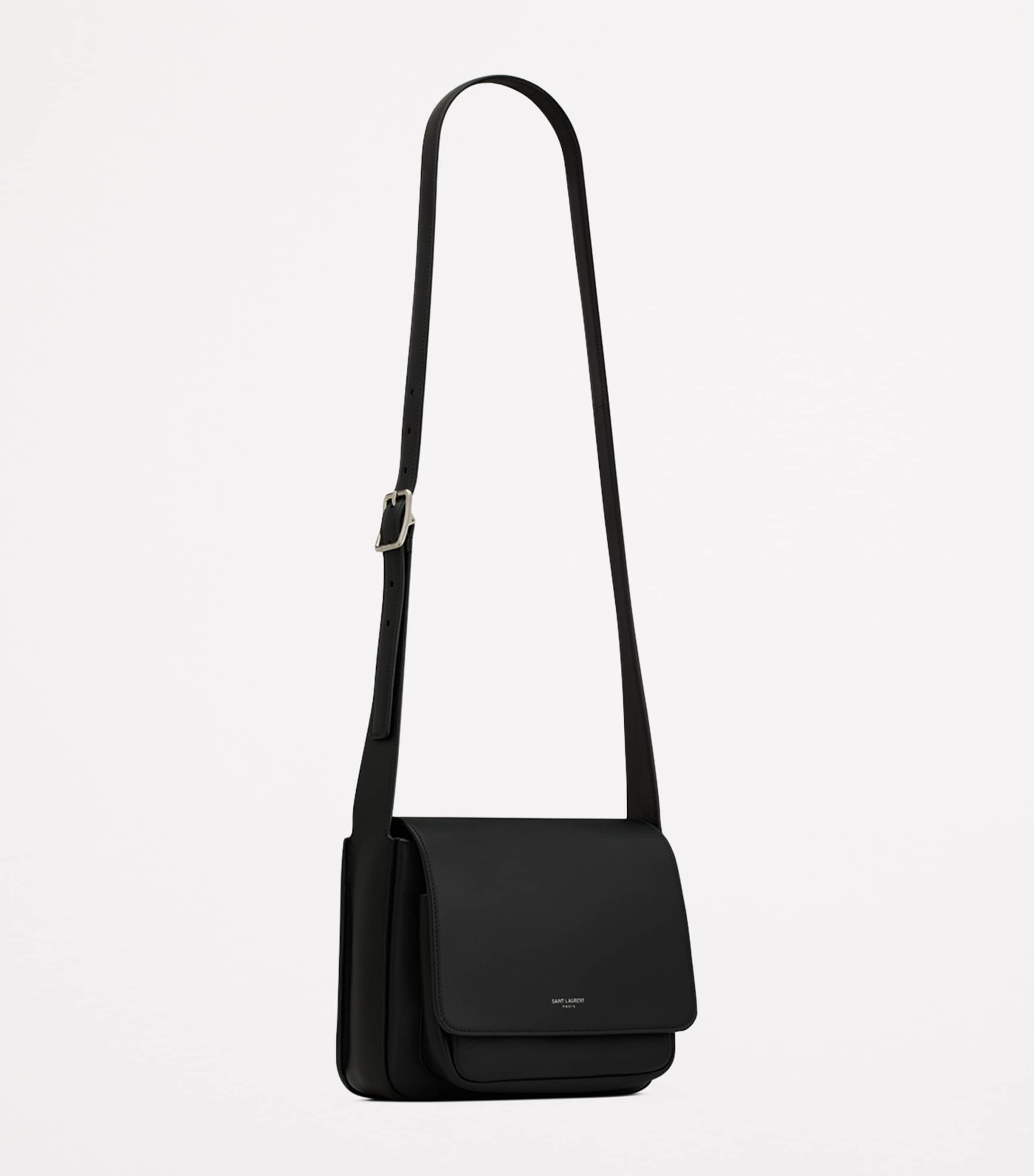 Small Leather Logo Messenger Bag 1000 Image 5