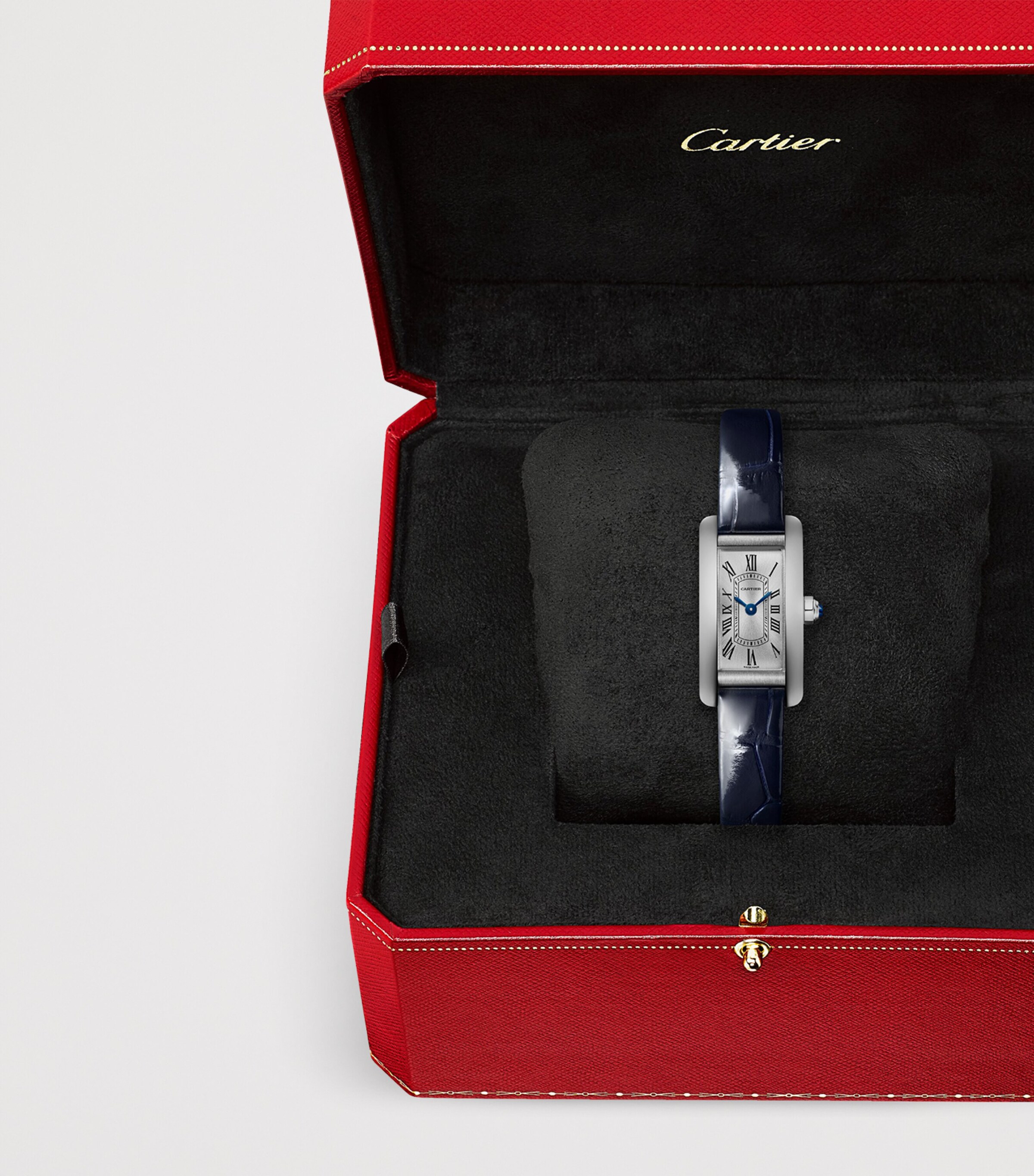 Cartier Mini Steel Tank Américaine Watch 15.2mm Silver Image 6