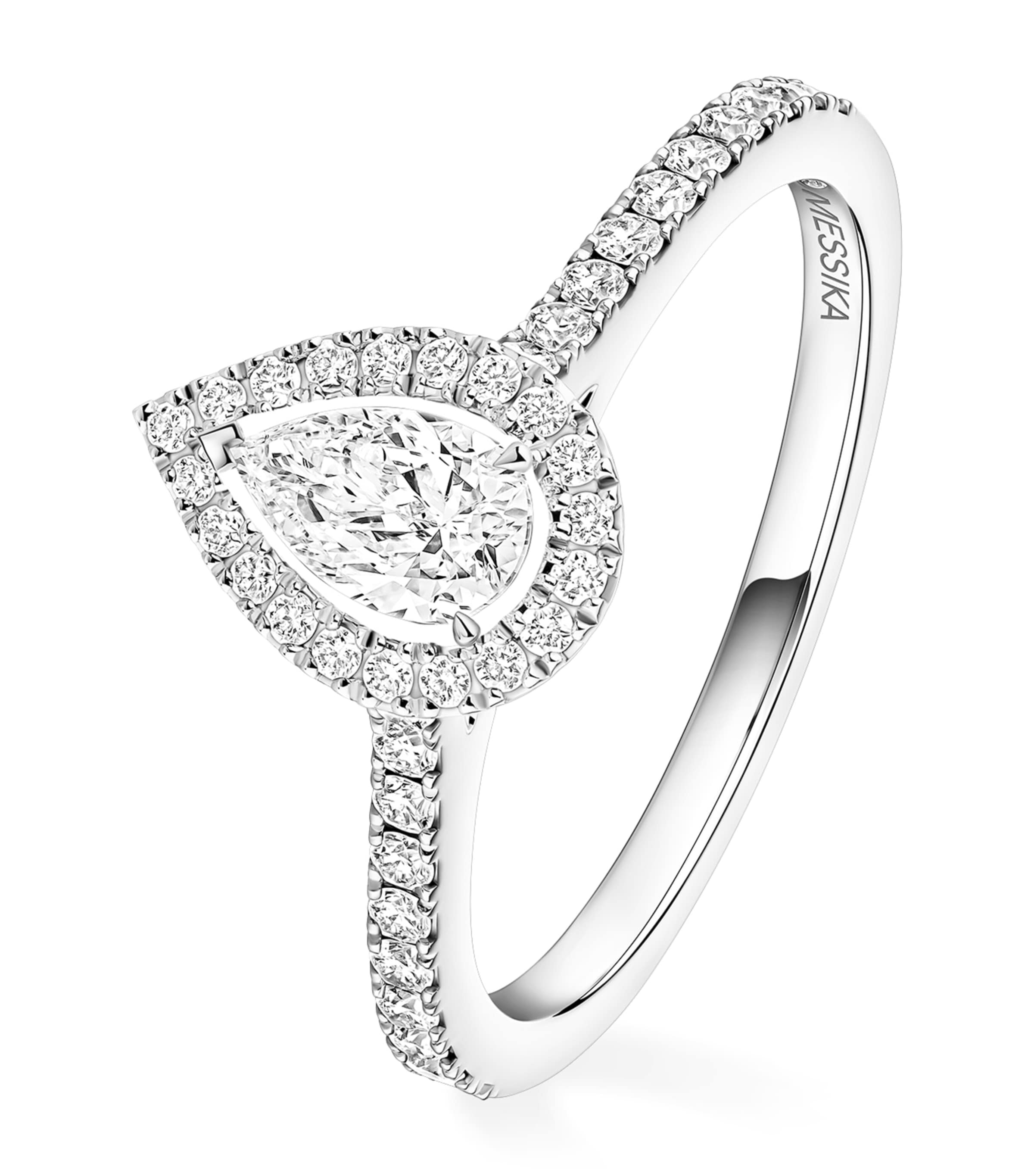 Messika Joy White Gold and Diamond Ring White Gold Image 1