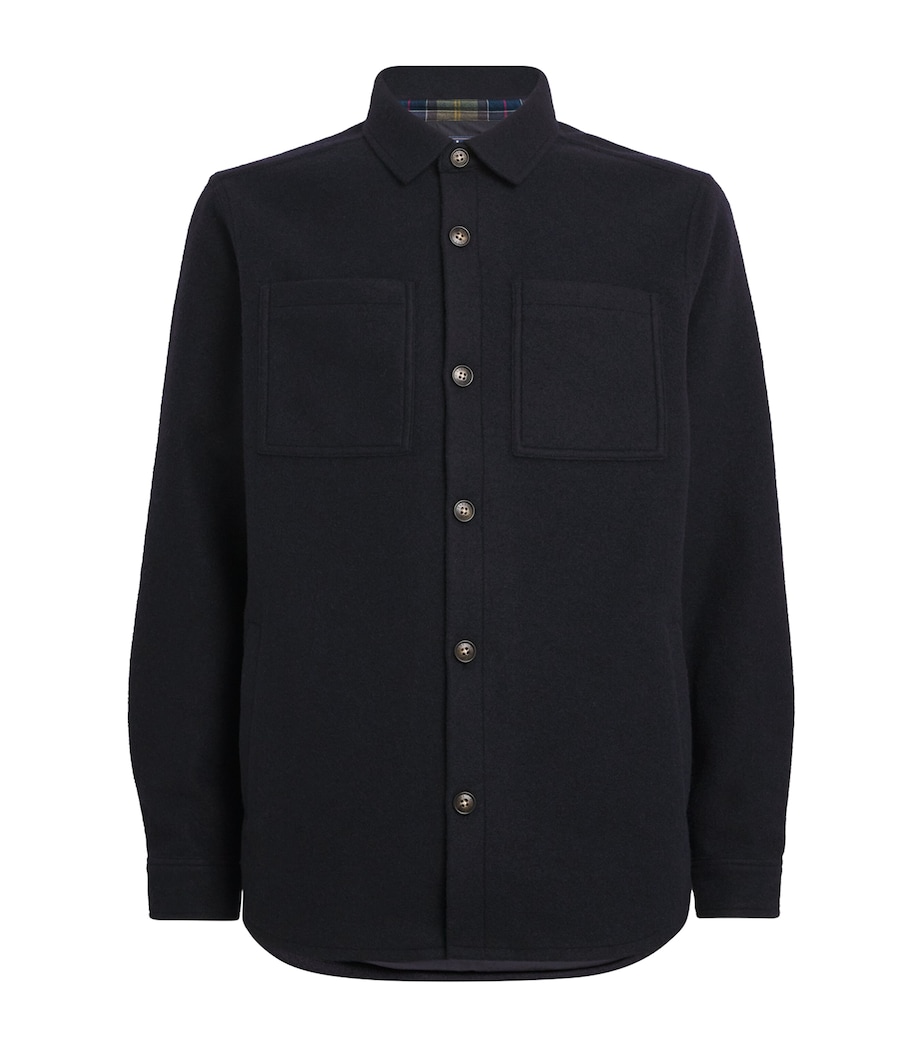 Tailored Marlow Overshirt NAVY MARL Image 1