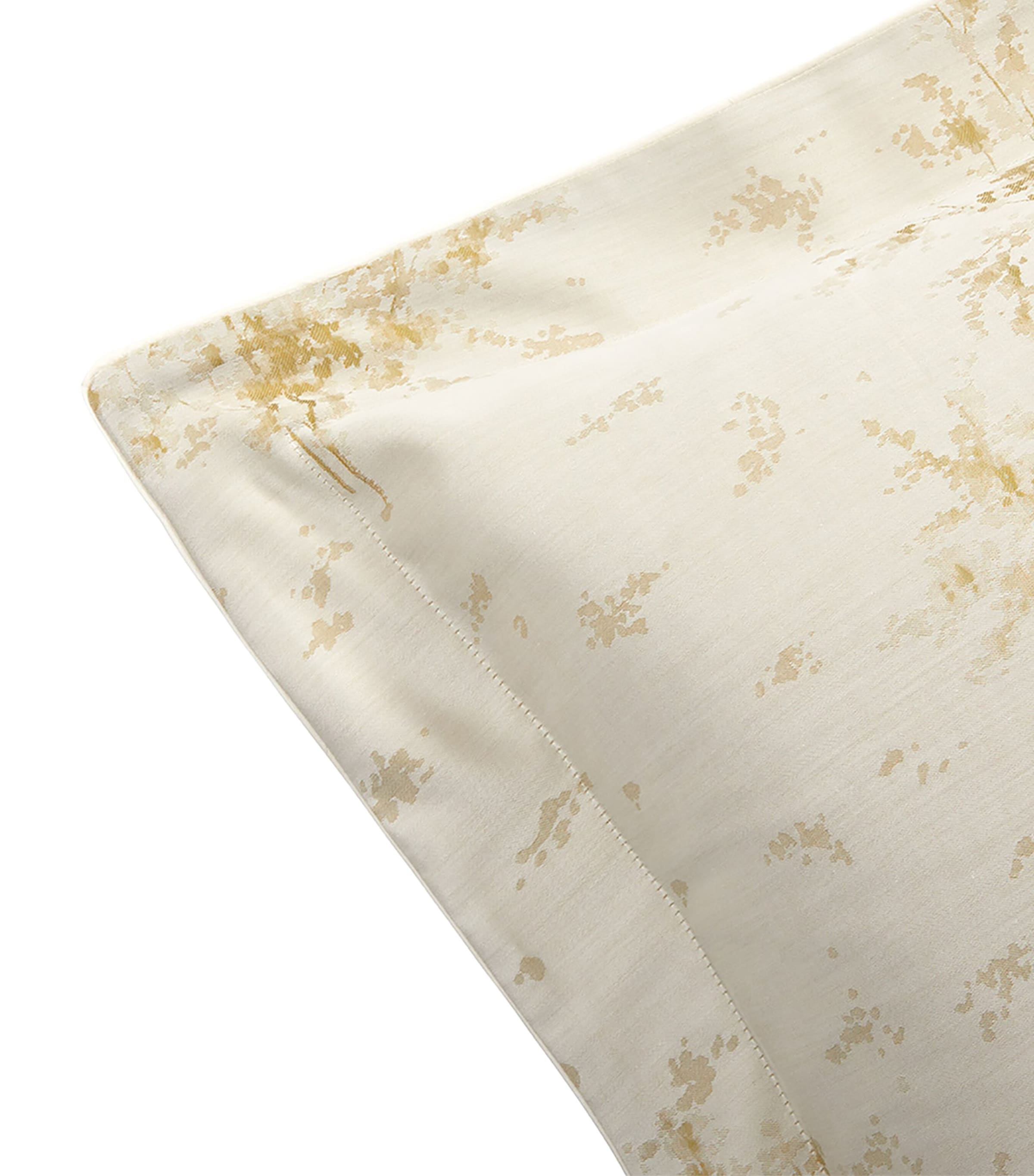 Organic Cotton Legende Oxford Pillowcase (50cm x 75cm) NACRE Image 4