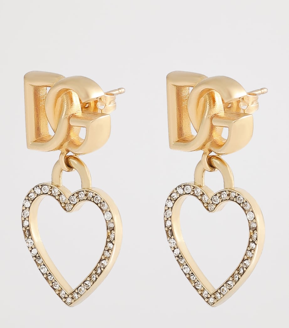 Logo Heart Earrings ZOO00-GOLD Image 2