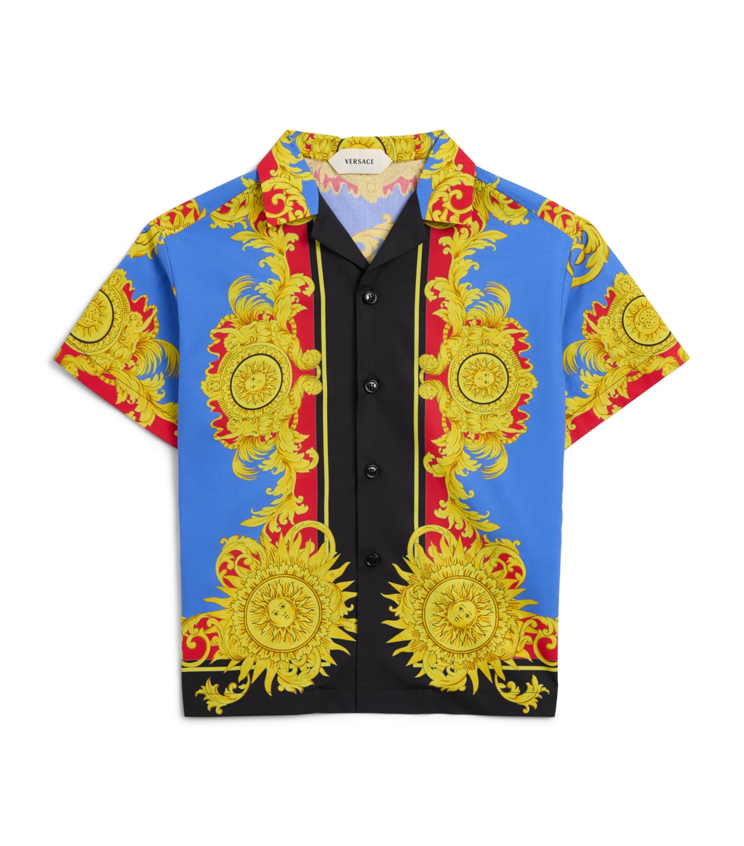 Versace Kids The Sun Print Shirt (4-14 Years) Image 1