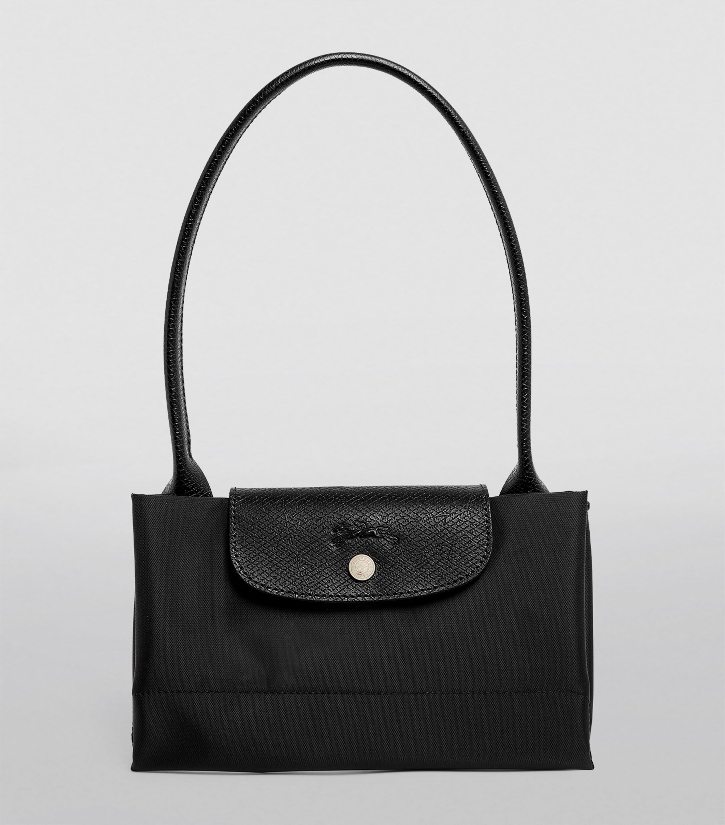 Large Le Pliage Green Tote Bag 001 BLACK Image 3