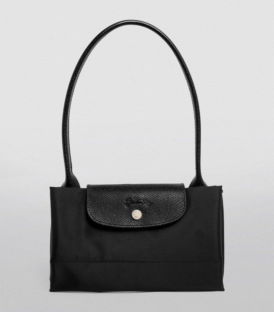 Large Le Pliage Green Tote Bag 001 BLACK Image 3