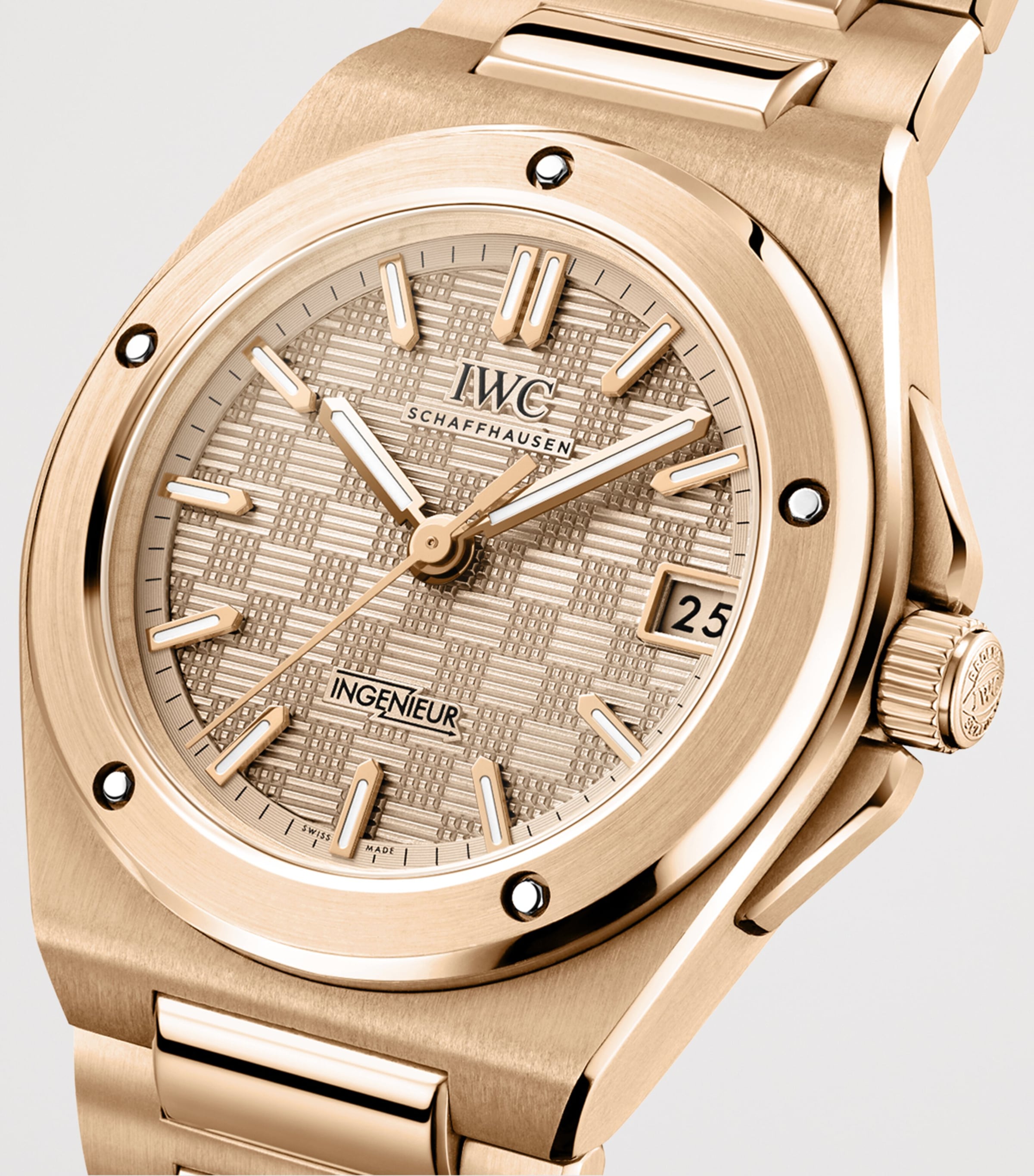 5N Gold Ingenieur Automatic Watch 35mm GOLD Image 6