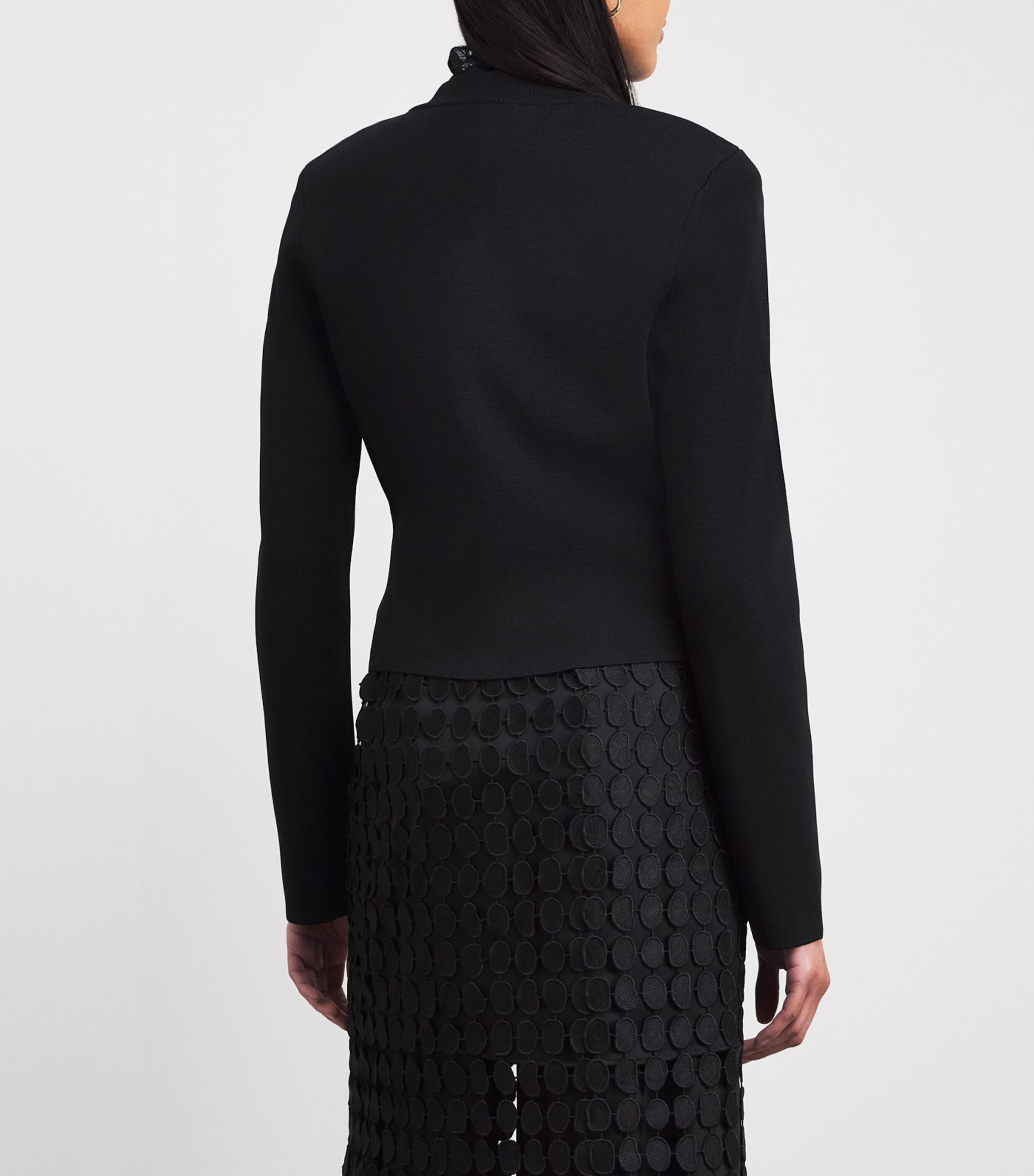 CAMILLA AND MARC Womens Aria Knit Cardigan Black Image 5