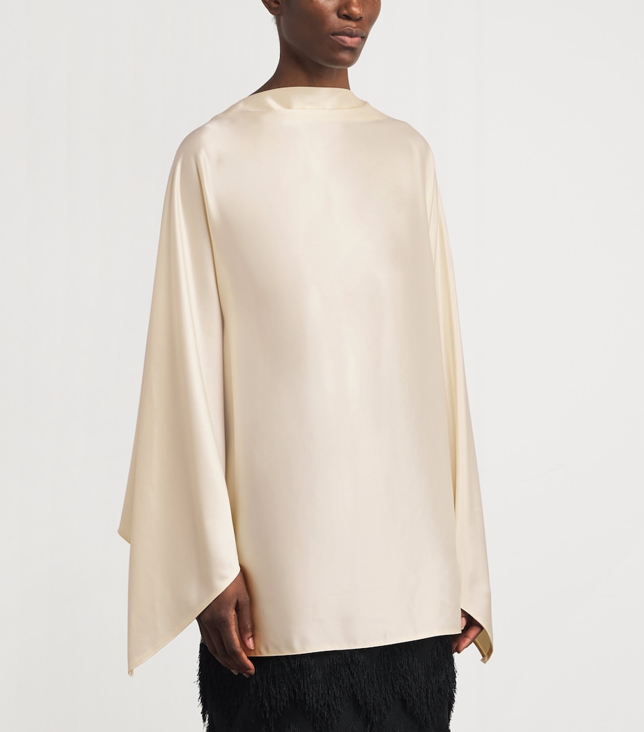 Aviana Long-Sleeve Blouse CREAM MCRM Image 3