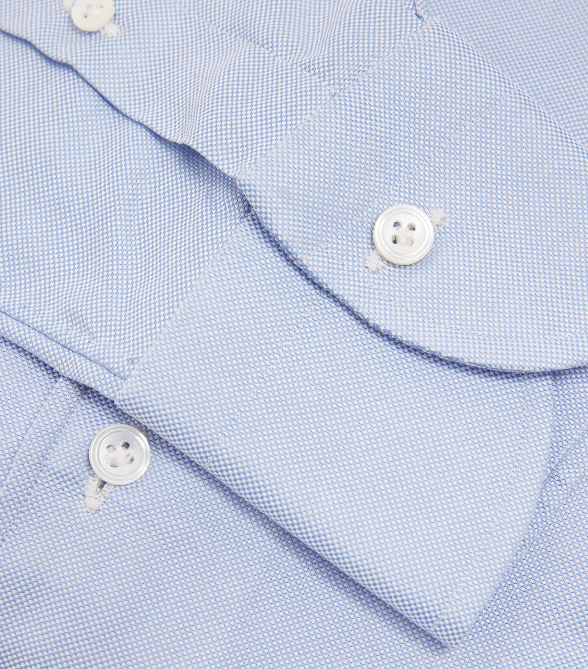 Cotton Oxford Shirt BLUE Image 5