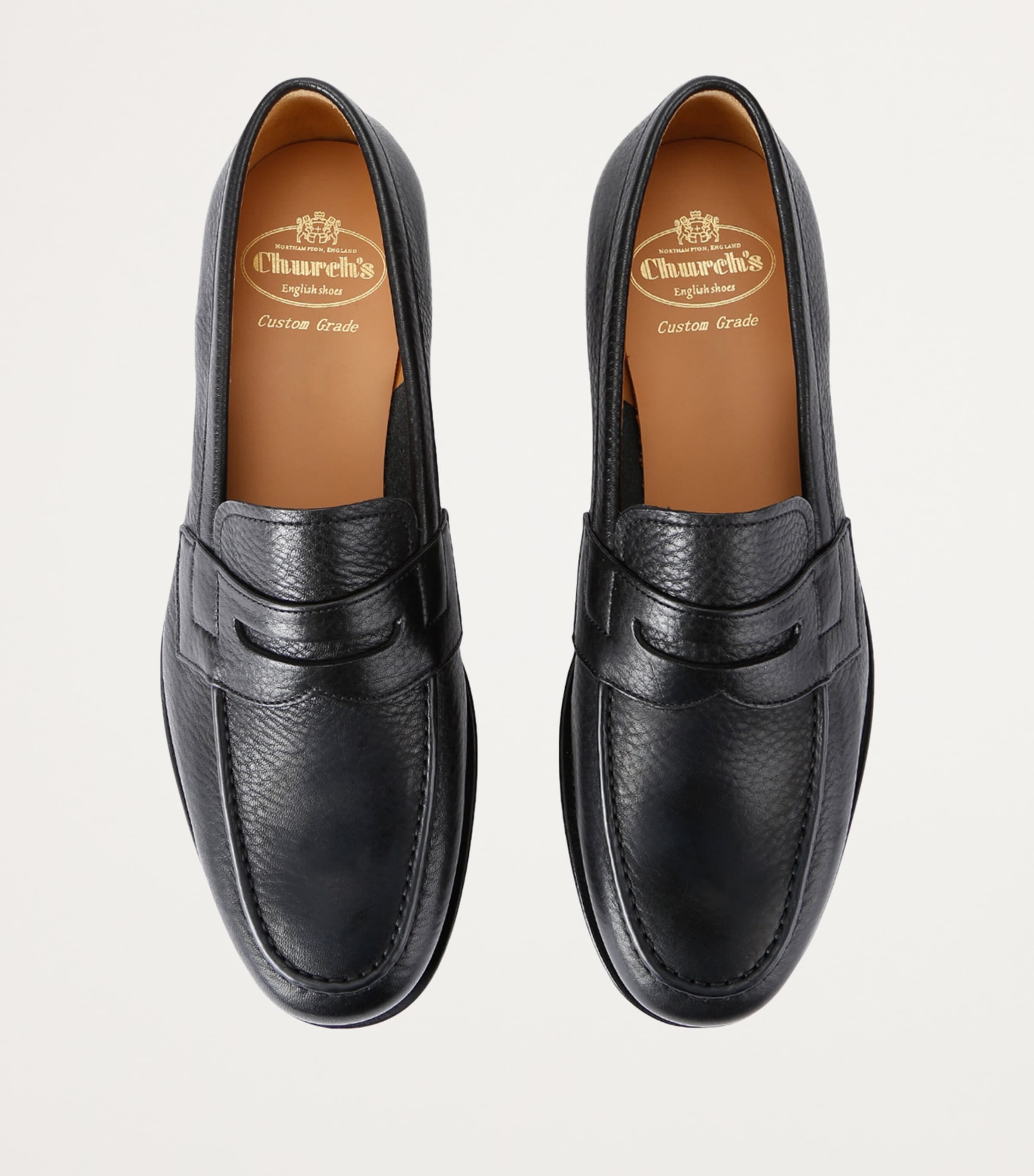 Church's Leather Heswall Loafers | Harrods UK
