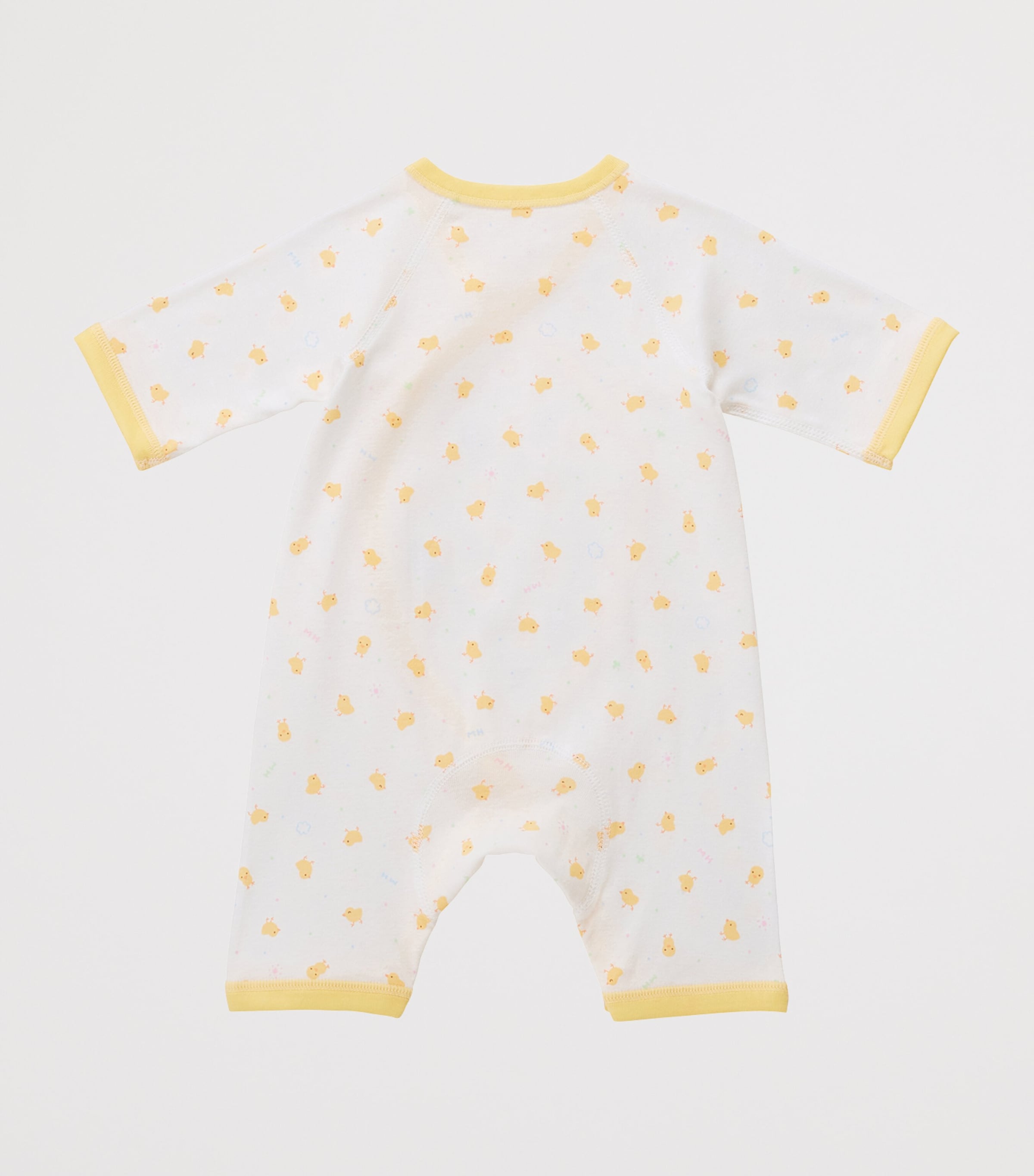 Miki House Cotton Chick Print Playsuit Image 3