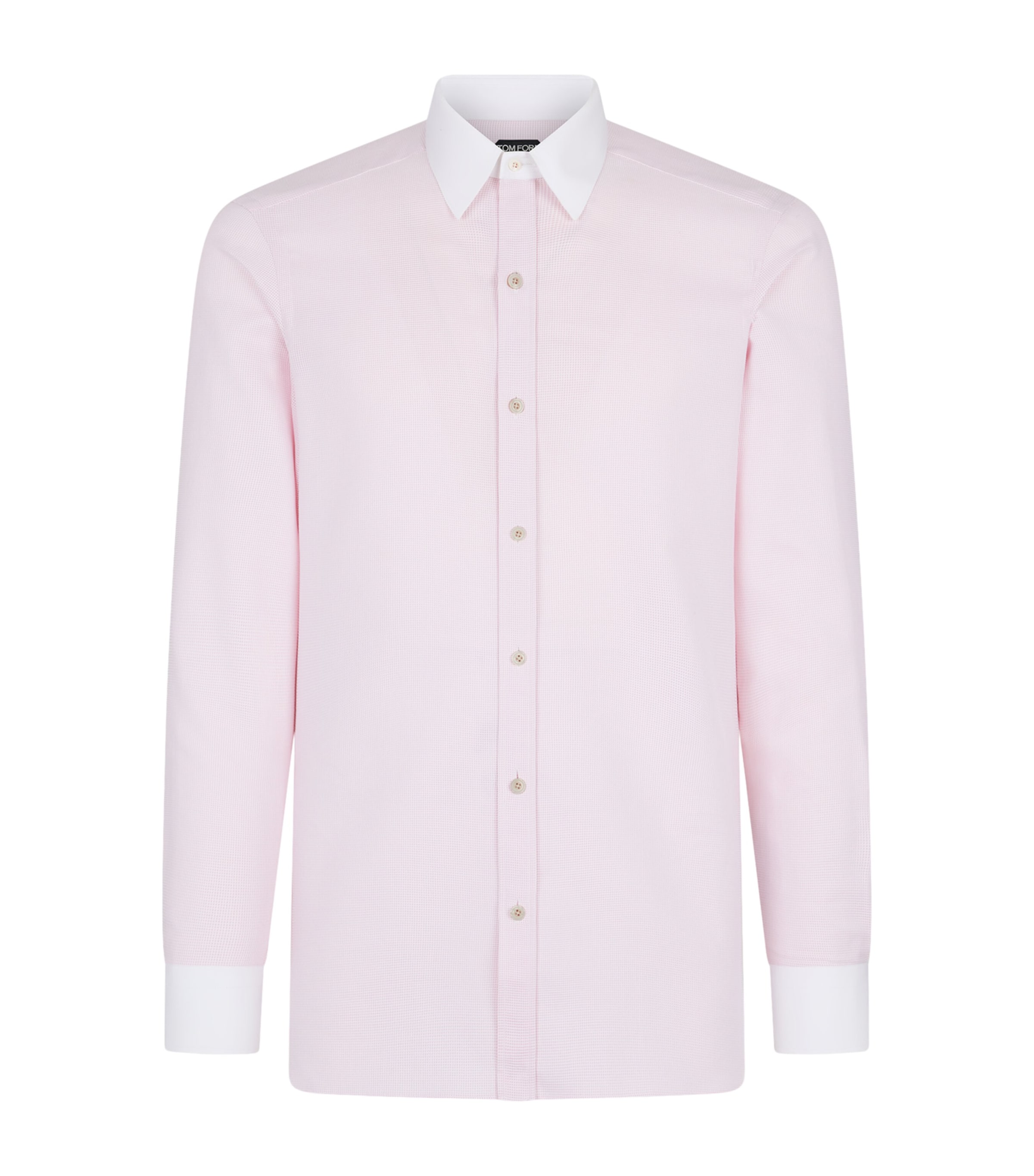 Cotton Check Slim Shirt WPC Image 1