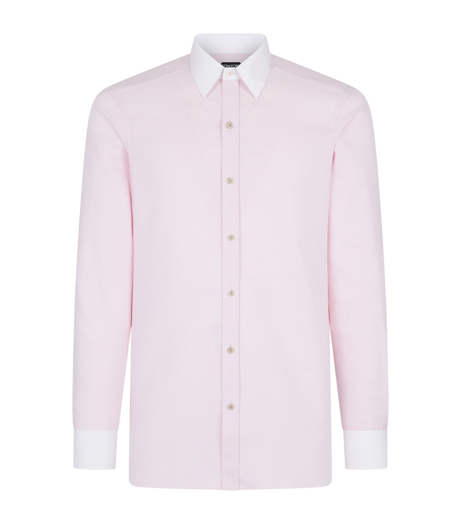 Cotton Check Slim Shirt WPC Image 1