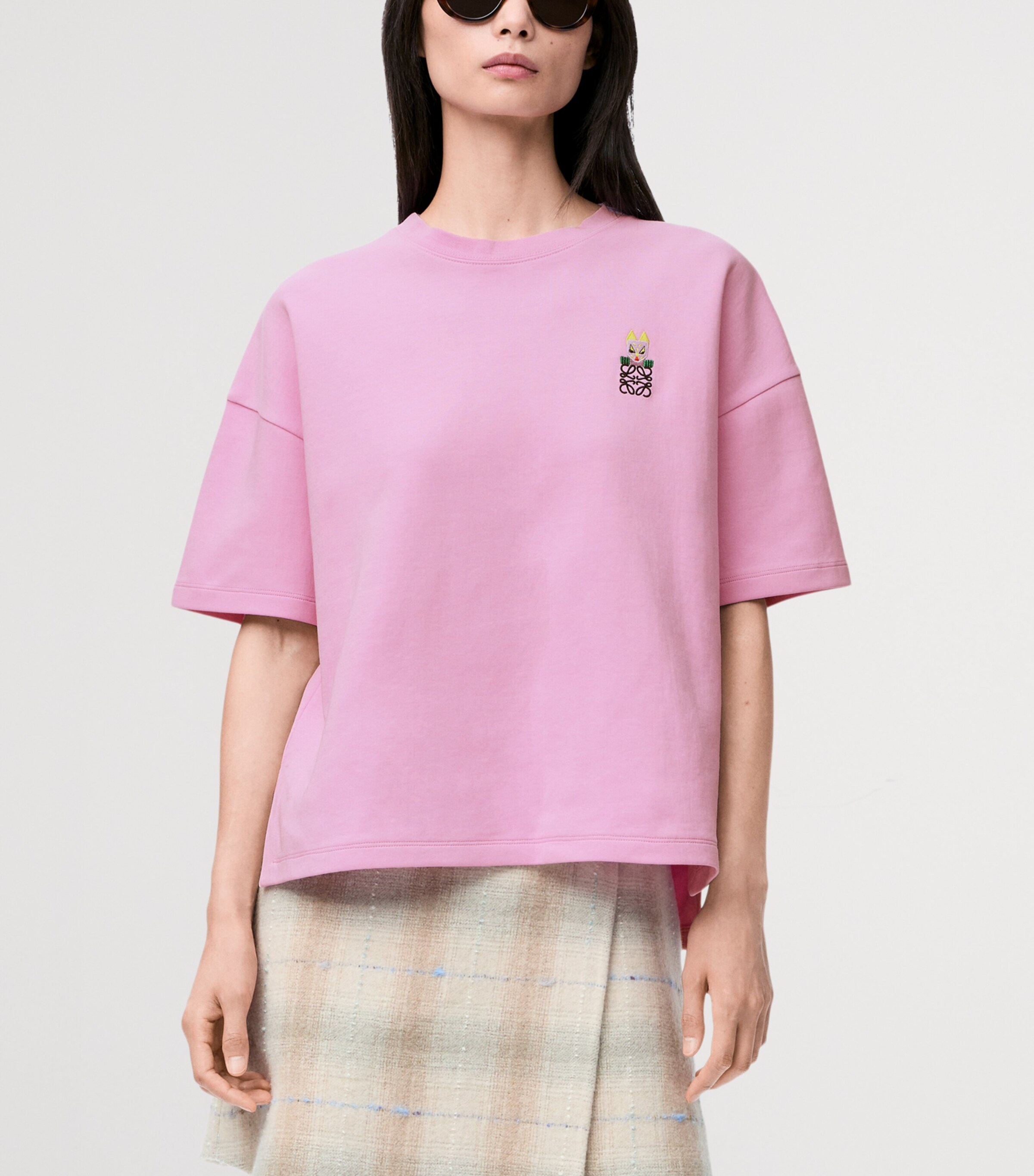 x Louis Wain Cotton-Blend T-Shirt PINK Image 3