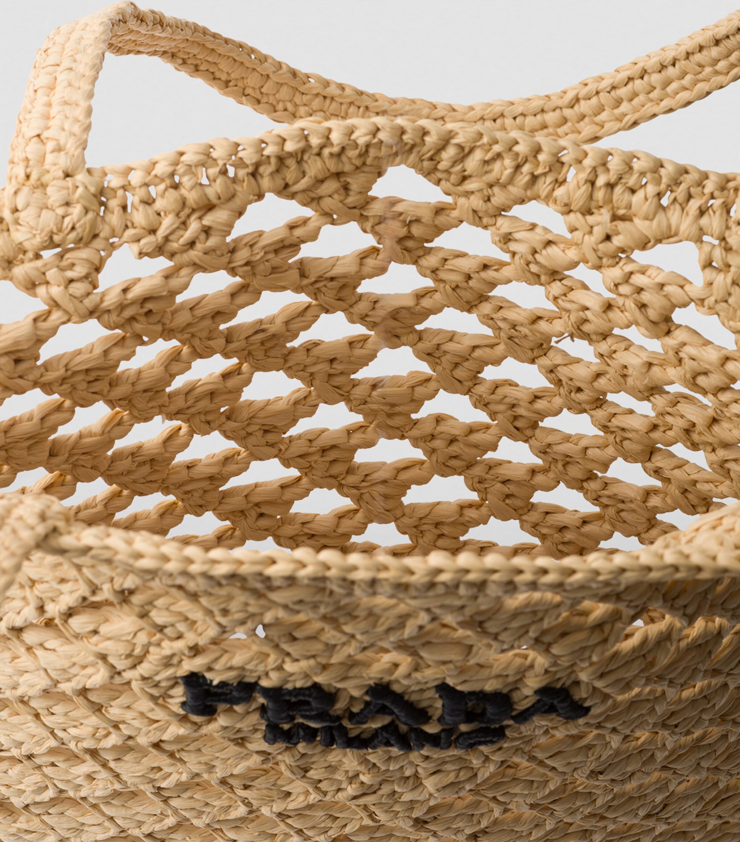 Prada Crochet Tote Bag Image 4