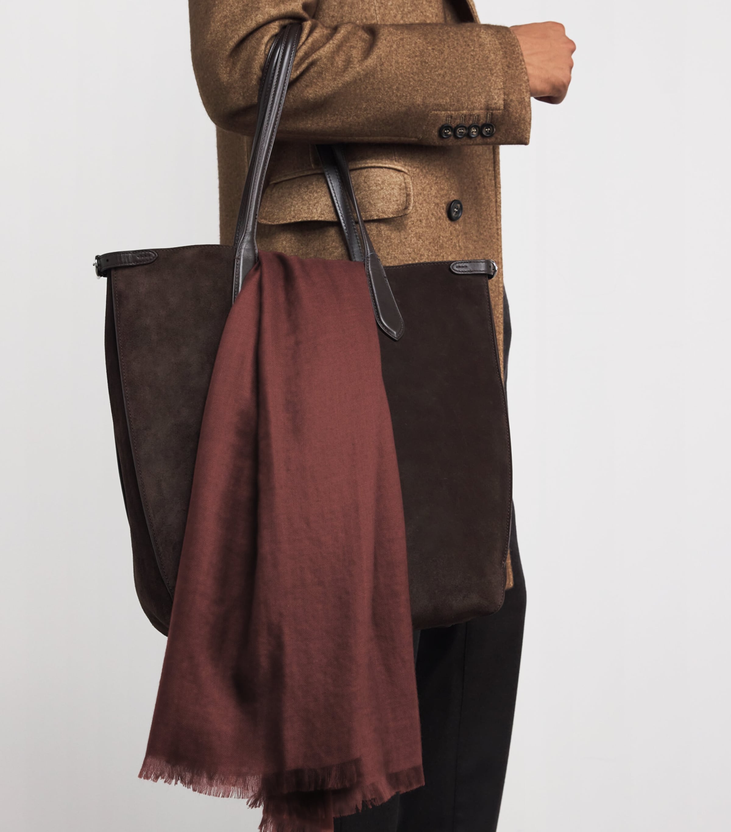 Cashmere Scarf DARK RED/31491 Image 3