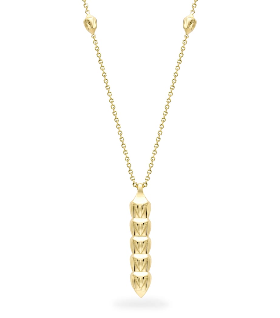 Yellow Gold Be You Pendant Necklace YELLOW GOLD Image 1