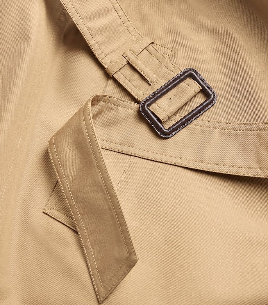 Weekend Max Mara Womens Mid-Length Trench Coat Beige Image 5