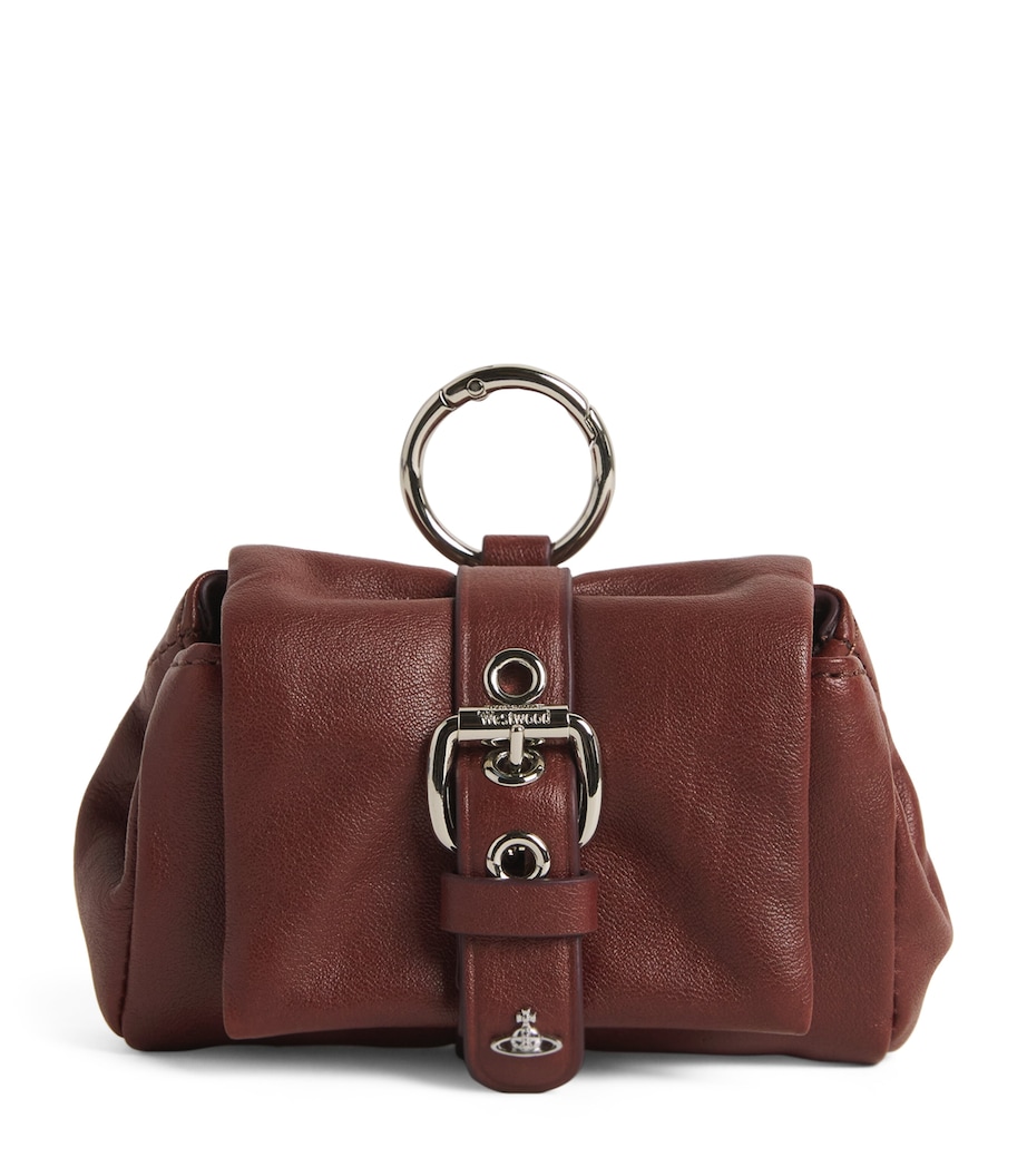 Vivienne Westwood Leather Hazel Treasure Charm Bag Brown Image 1