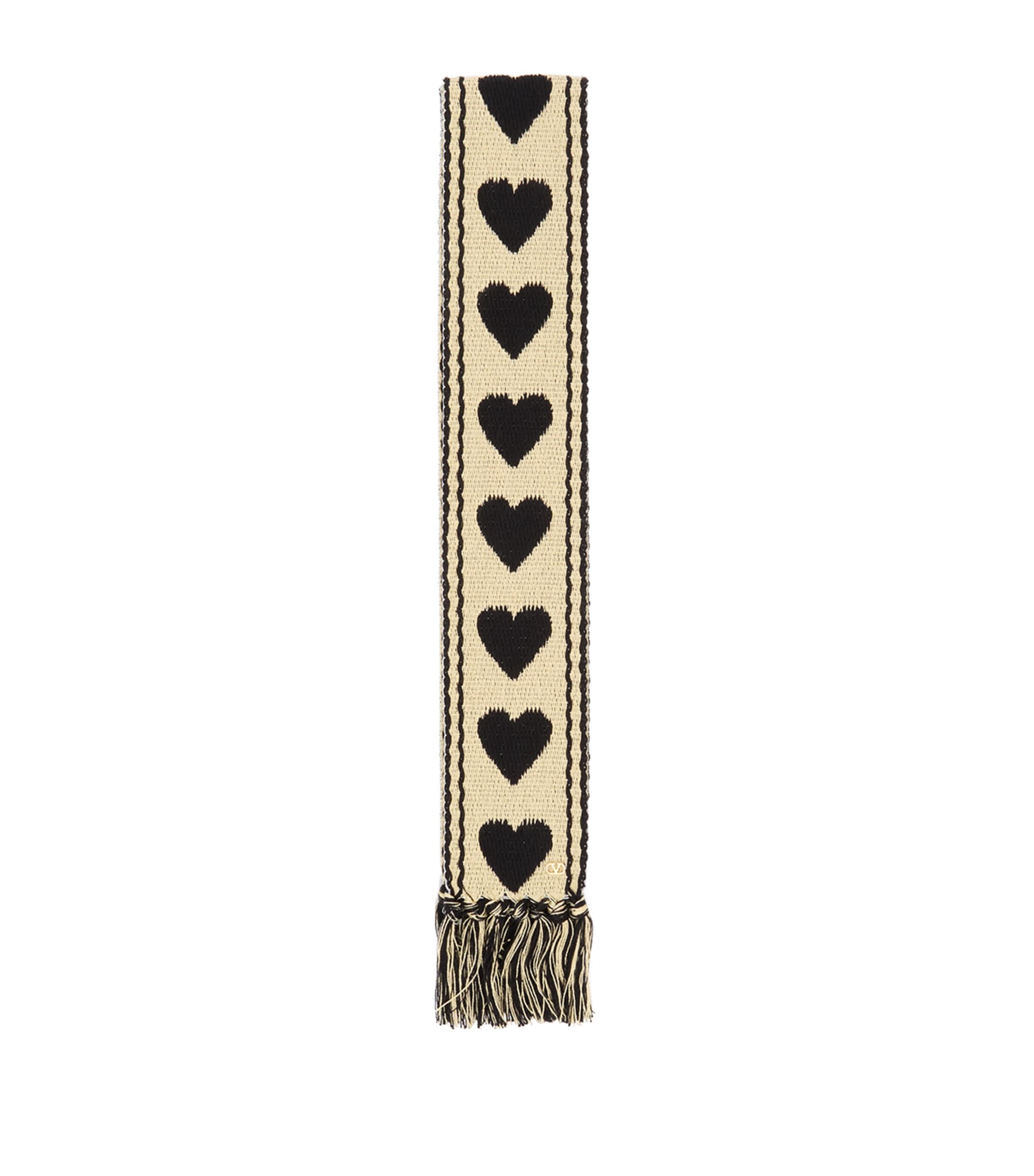 Valentino Garavani Cotton-Blend Metallic-Detail Antibes Scarf | Men Accessories | Scarves | Designers | Valentino Garavani | Men Clothing | Knitwear | Cardigans | Women Clothing | Skirts | Mini Skirts | Women Shoes | Boots | Biker Boots