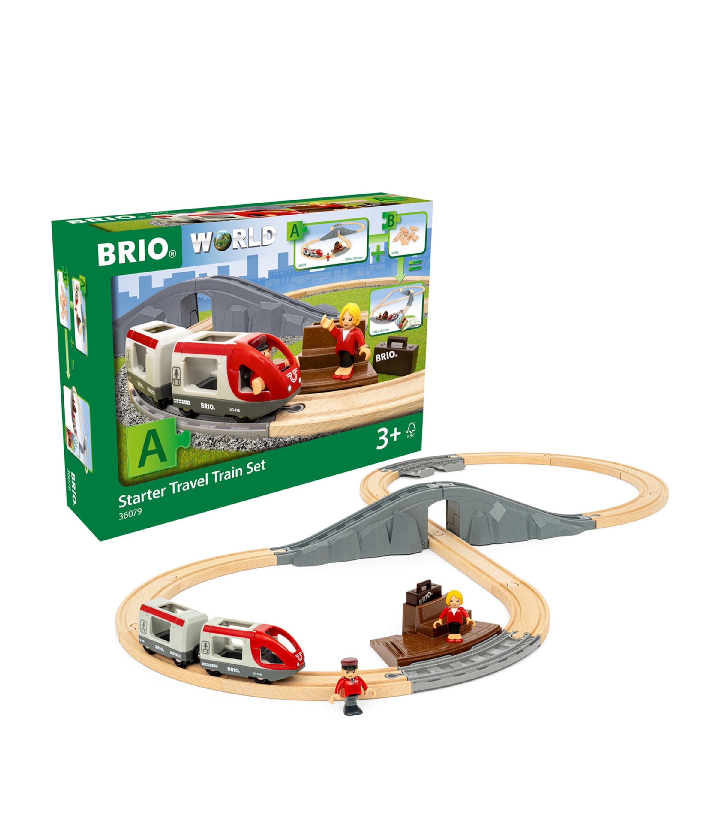 Brio Starter Travel Train Set | Toys | Building & Construction Toys | Toy Vehicles