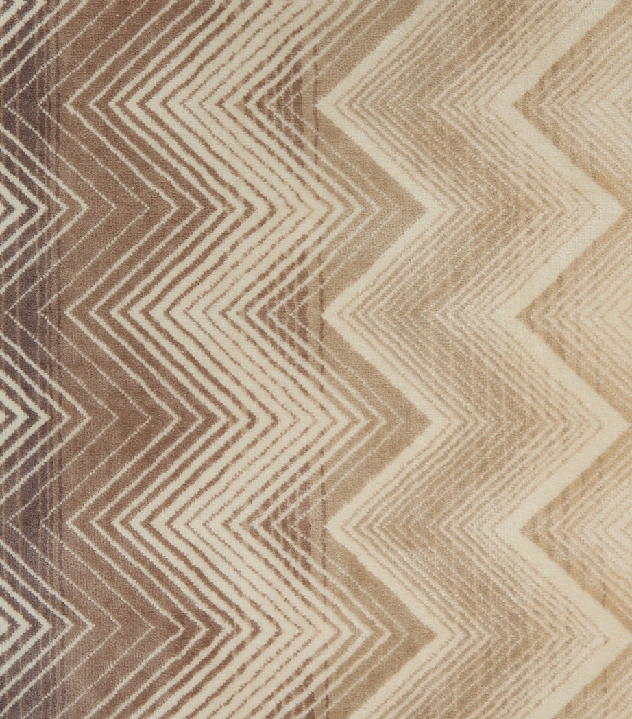 Missoni Home Marea Bath Mat (70cm x 160cm) Natural/cream Image 5