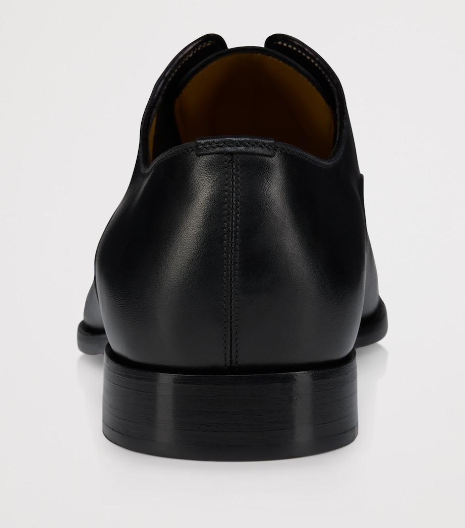 Alpha Male Calfskin Oxford Shoes BK01 Image 4