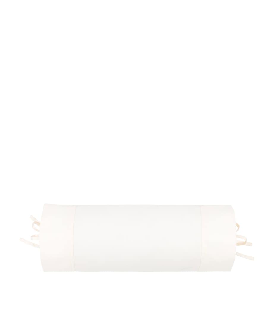 Yves Delorme Couture Prodige Neckroll Pillowcase (13cm x 35cm) Creme Image 1