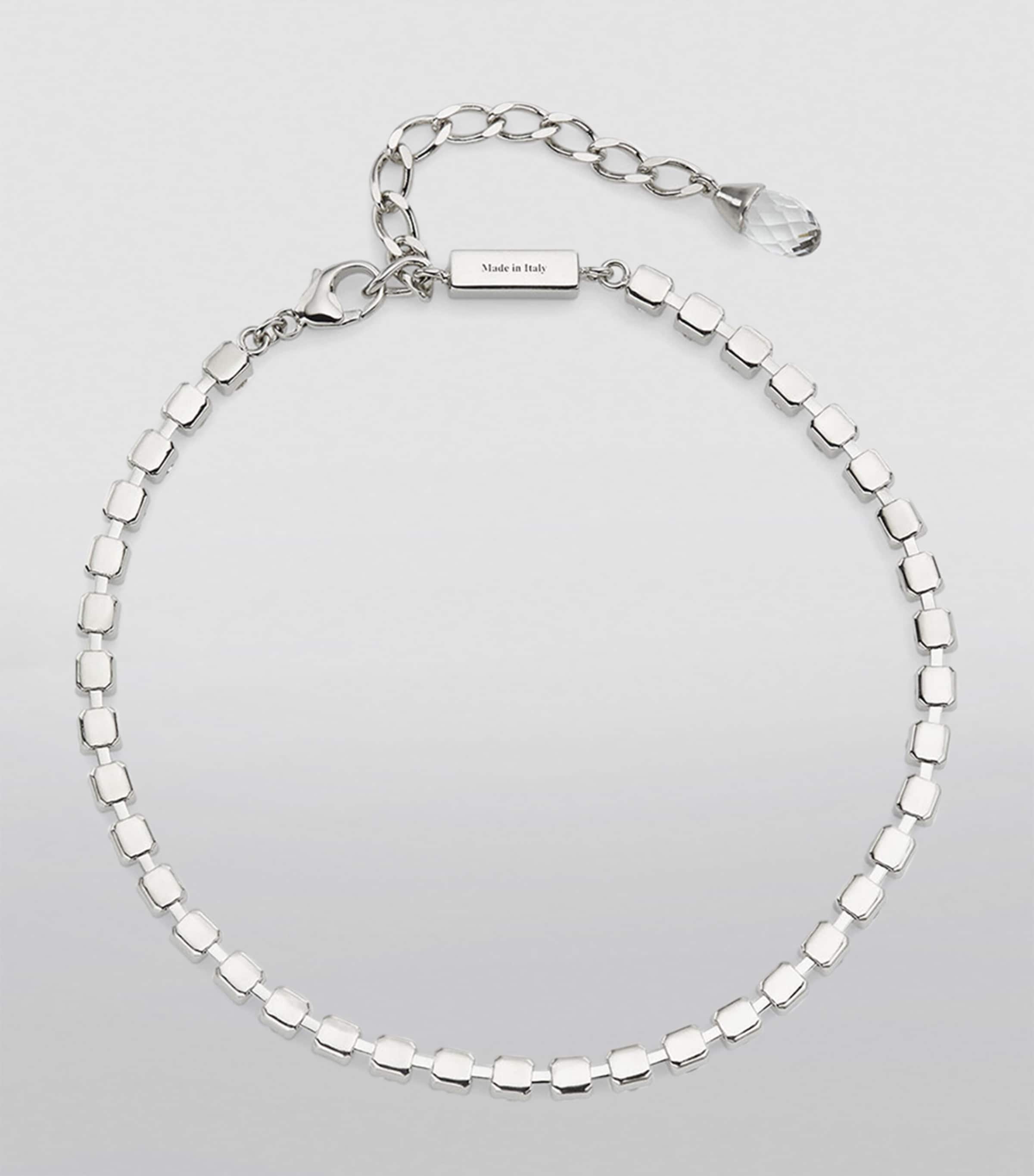Jimmy Choo Saeda Crystal Anklet | Harrods UK