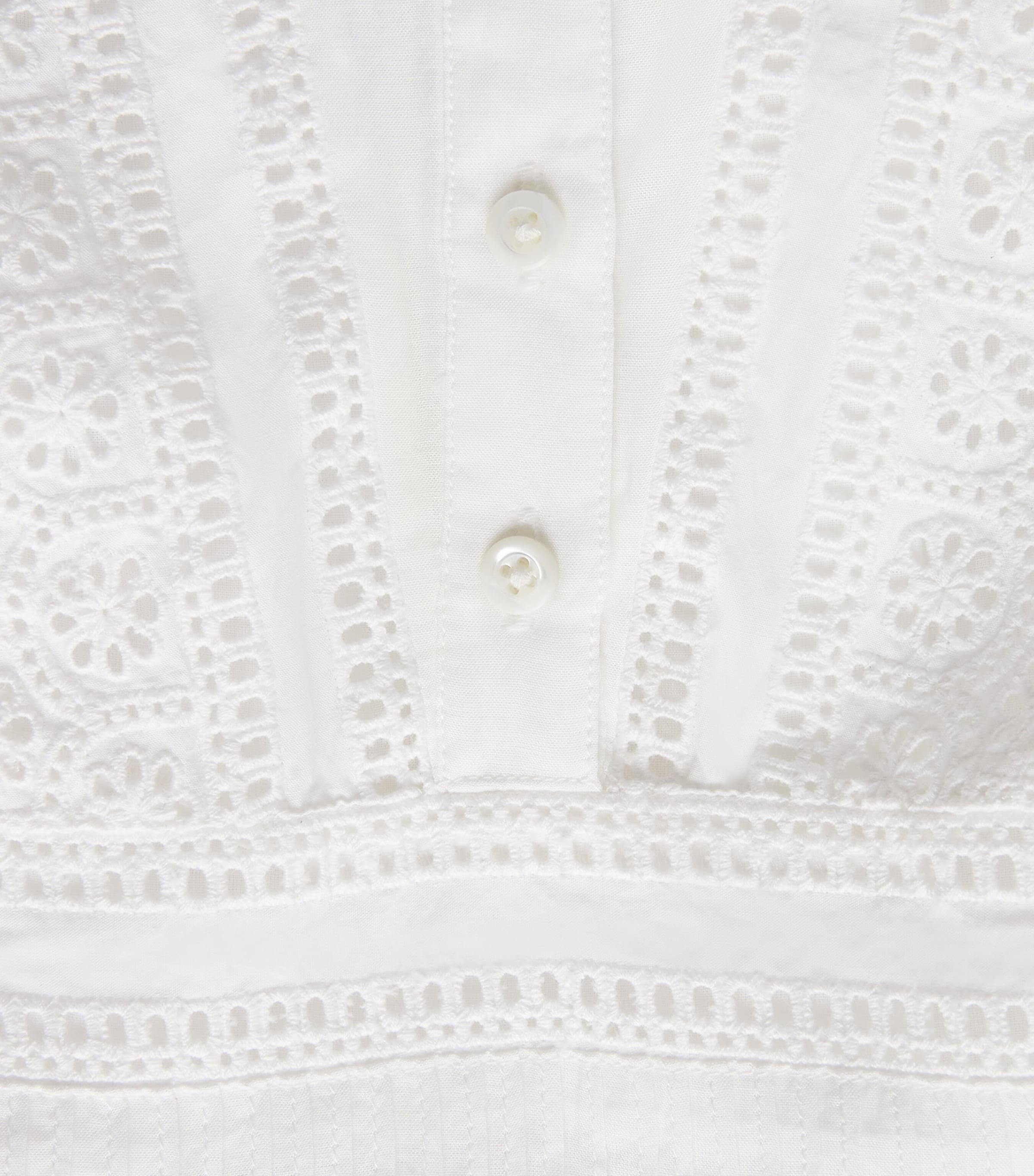 Veronica Beard Womens Maguerite Eyelet Mini Dress White Image 6