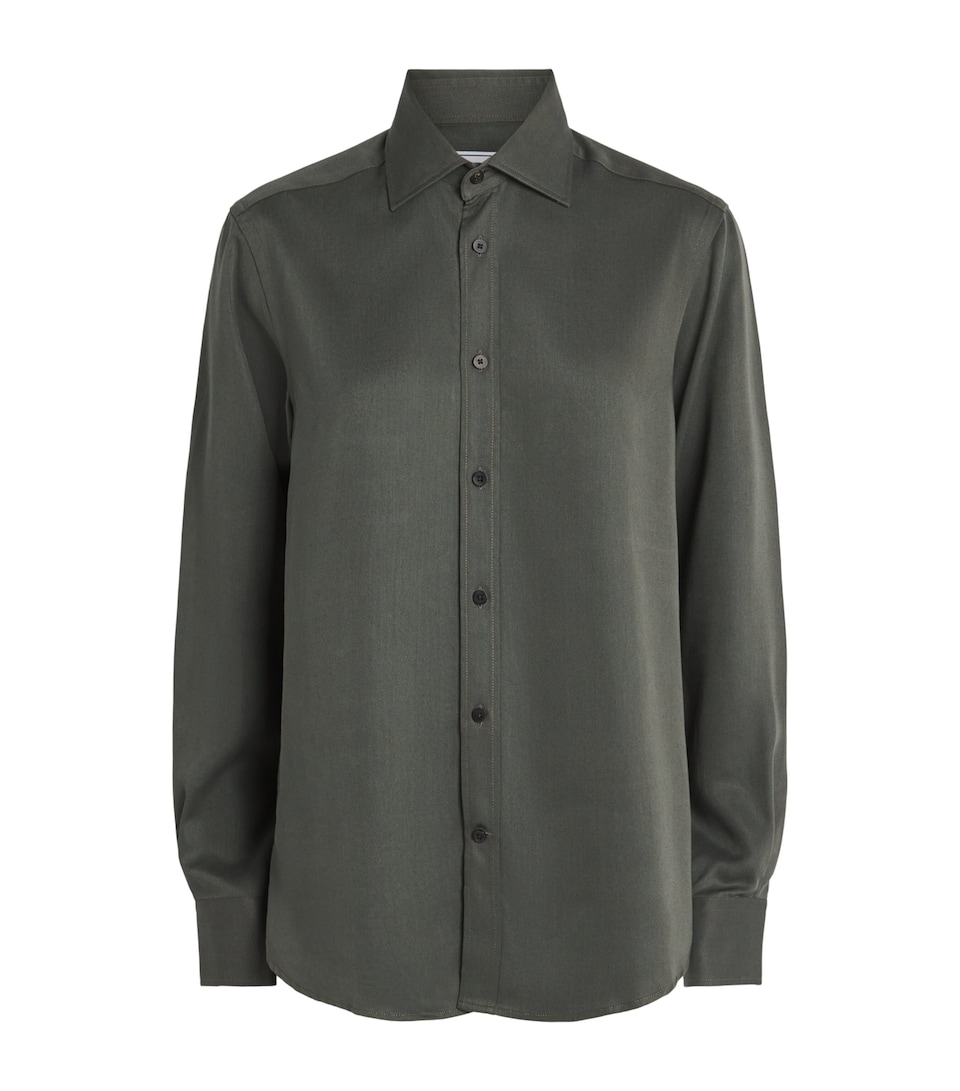 Cotton Oxford Boyfriend Shirt